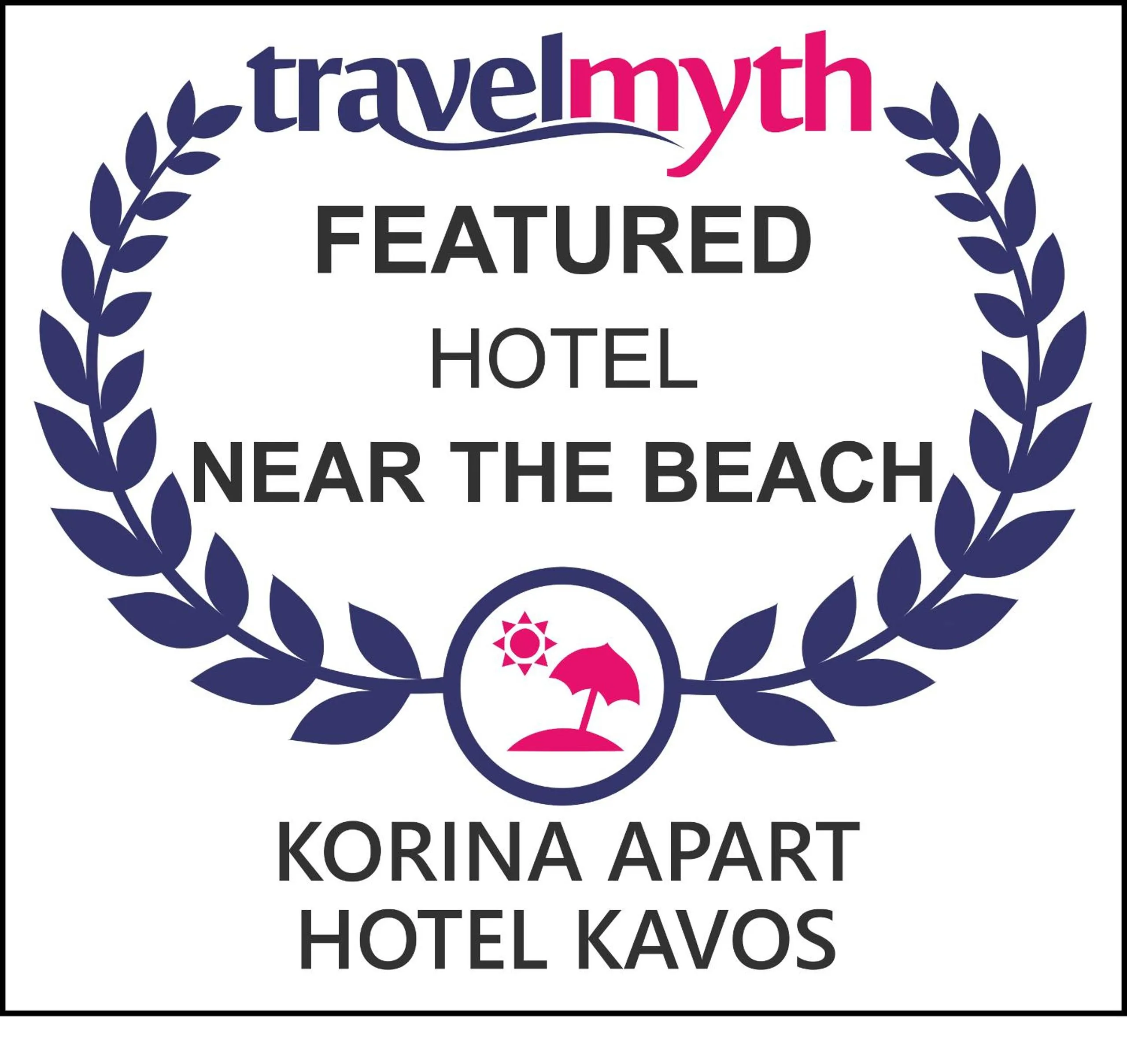 Logo/Certificate/Sign in KORINA APART HOTEL KAVOS