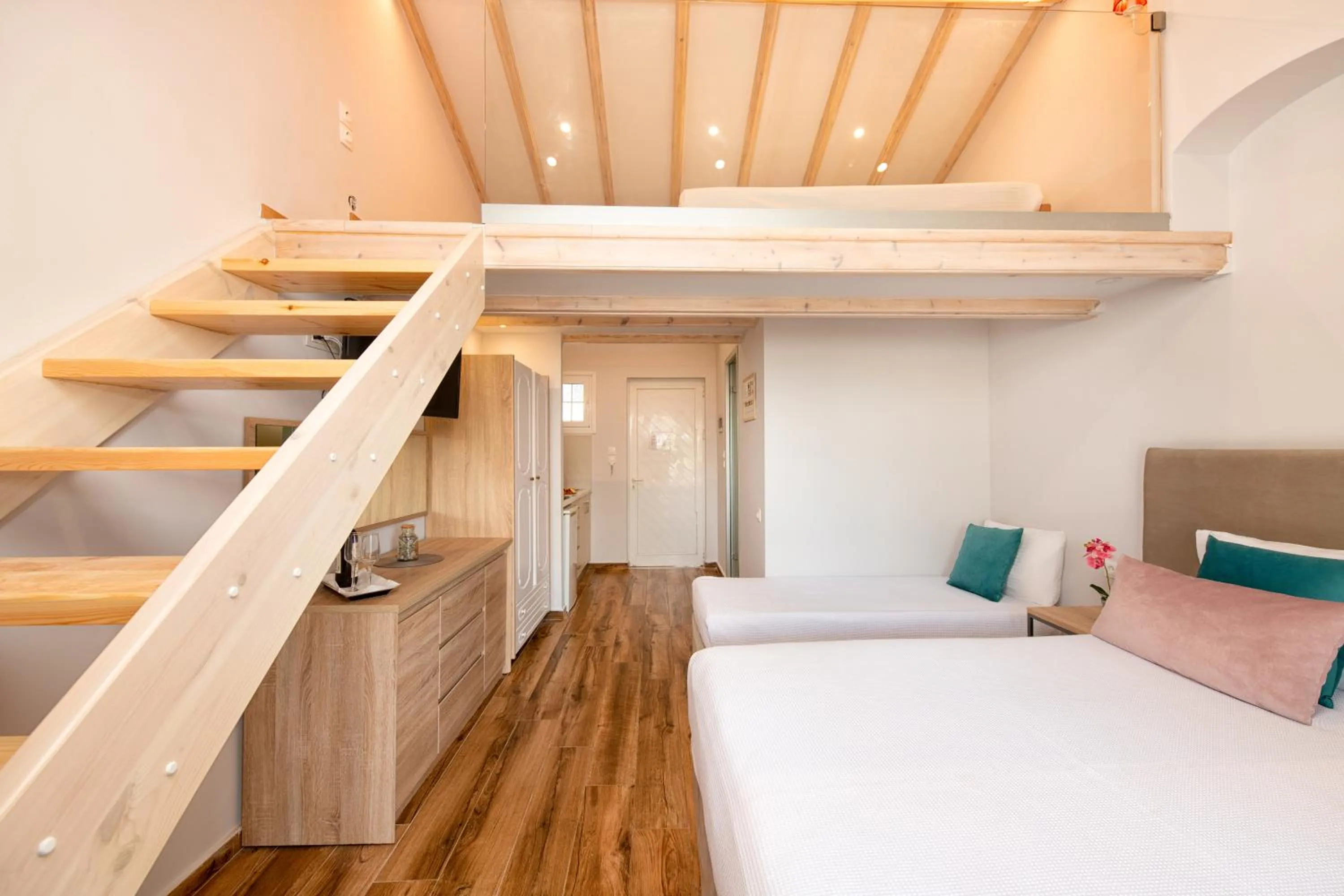 Photo of the whole room, Bed in KORINA APART HOTEL KAVOS