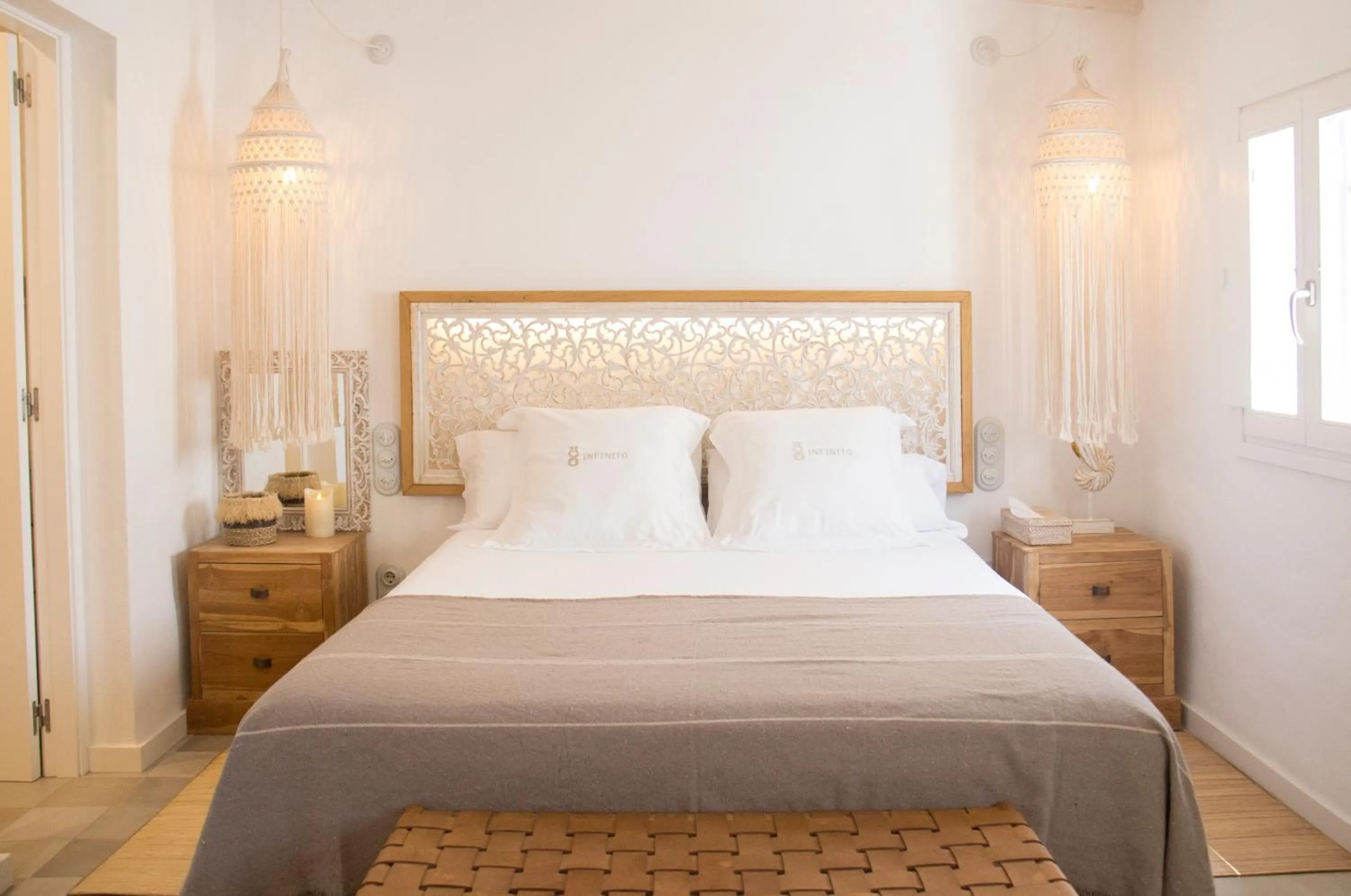 Bed in Infinito Hotel Boutique - Adults Only