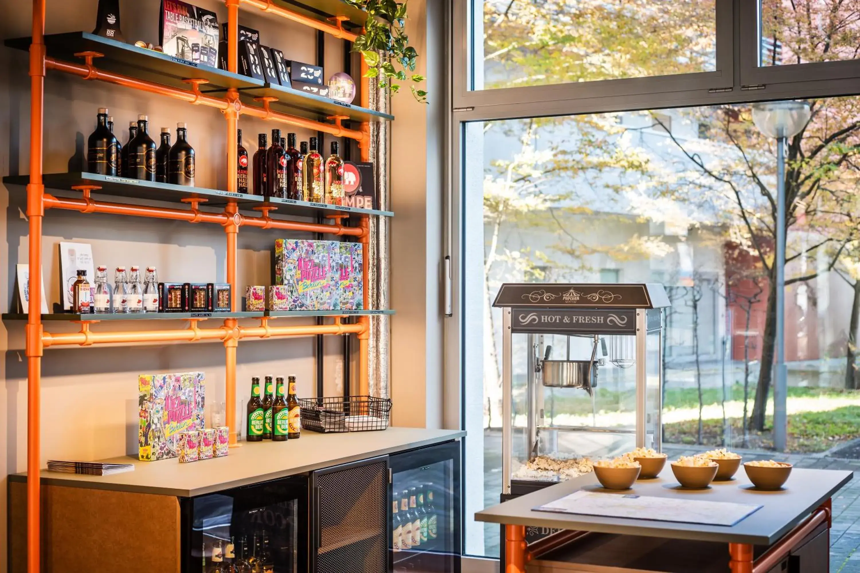 Lobby or reception in Me and All Hotel Berlin East Side, by Hyatt - NEW OPENING Lobby or reception in Me and All Hotel Berlin East Side, by Hyatt - NEW OPENING