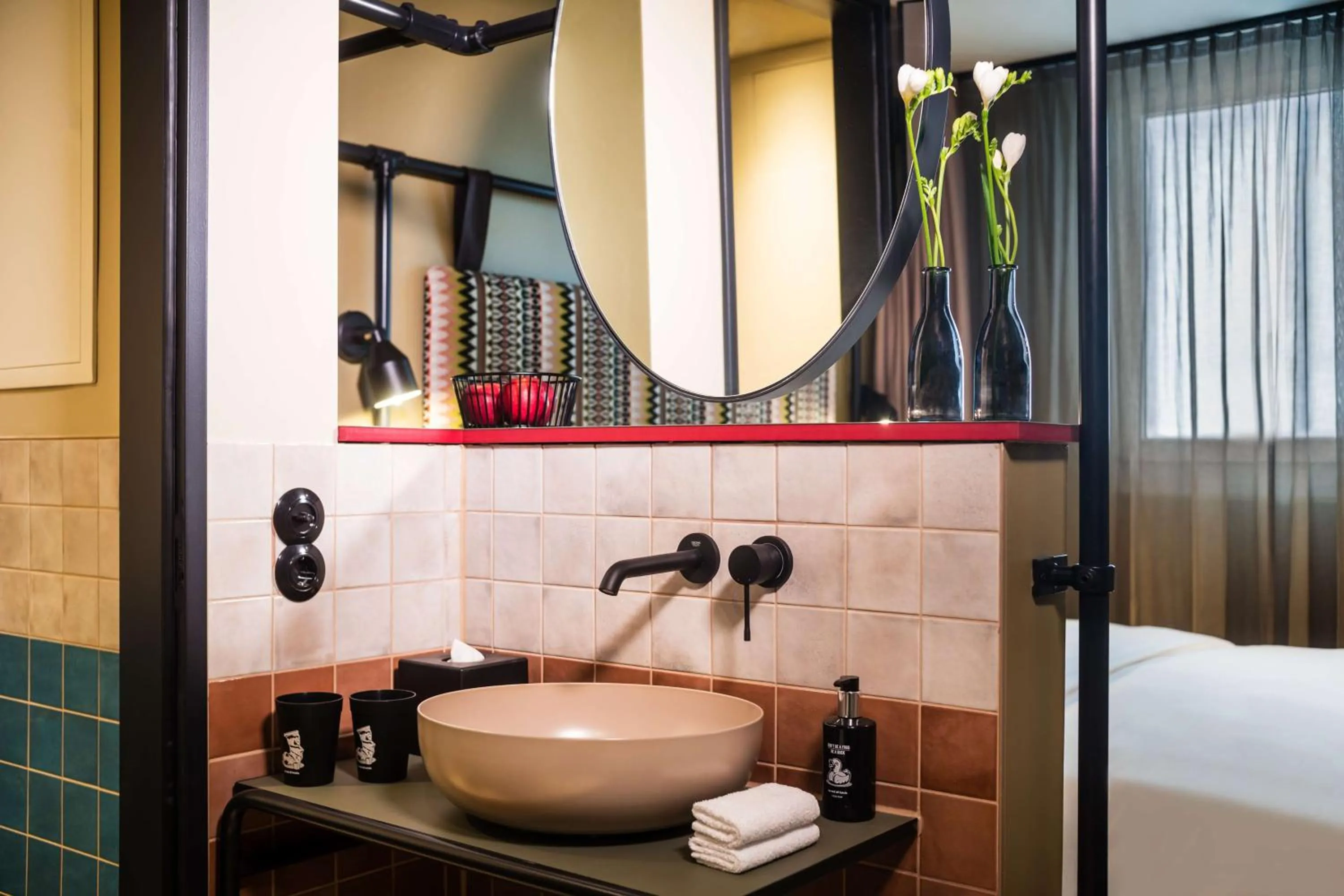 Bathroom in ibis Berlin Ostbahnhof