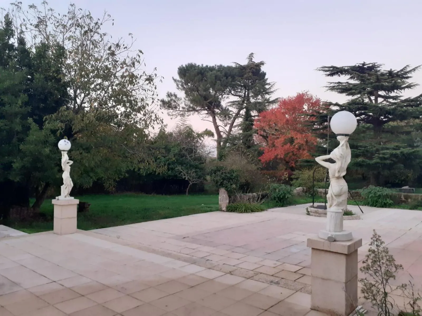 Garden in Domaine du chauvet