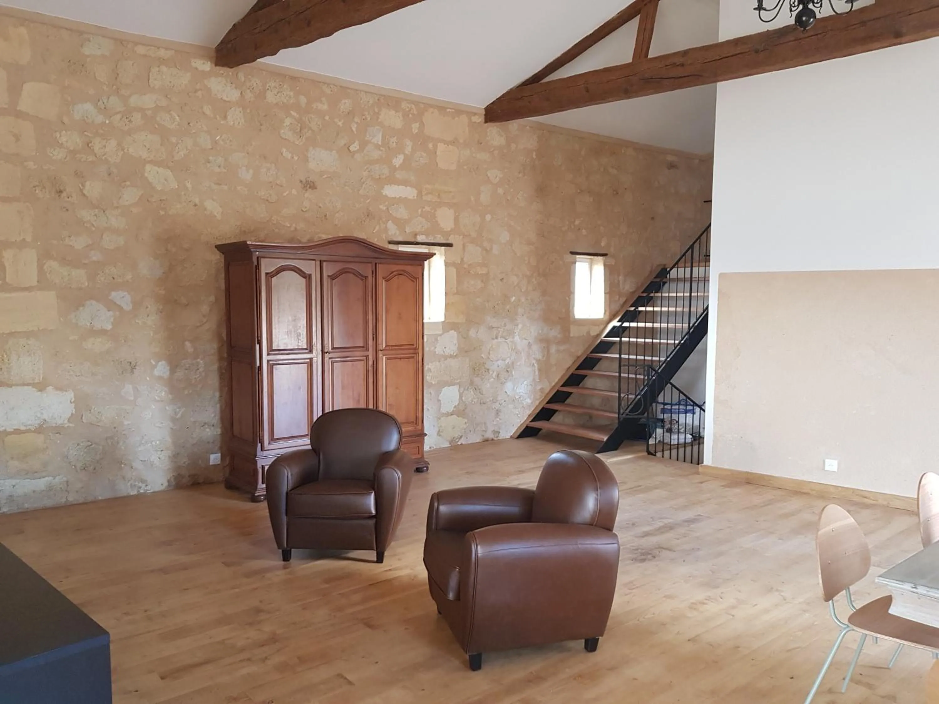 Living room in Domaine du chauvet