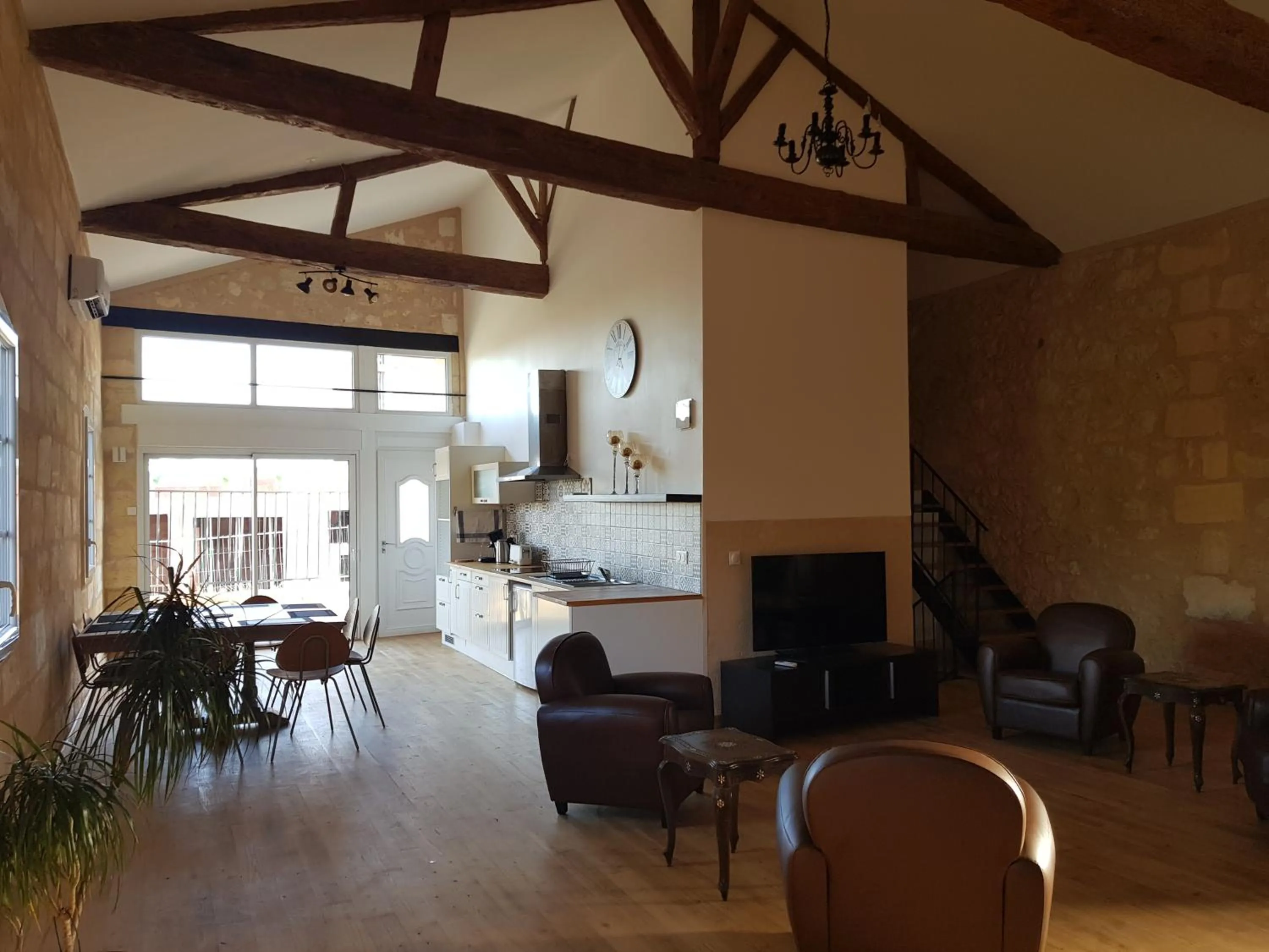 Lounge or bar in Domaine du chauvet