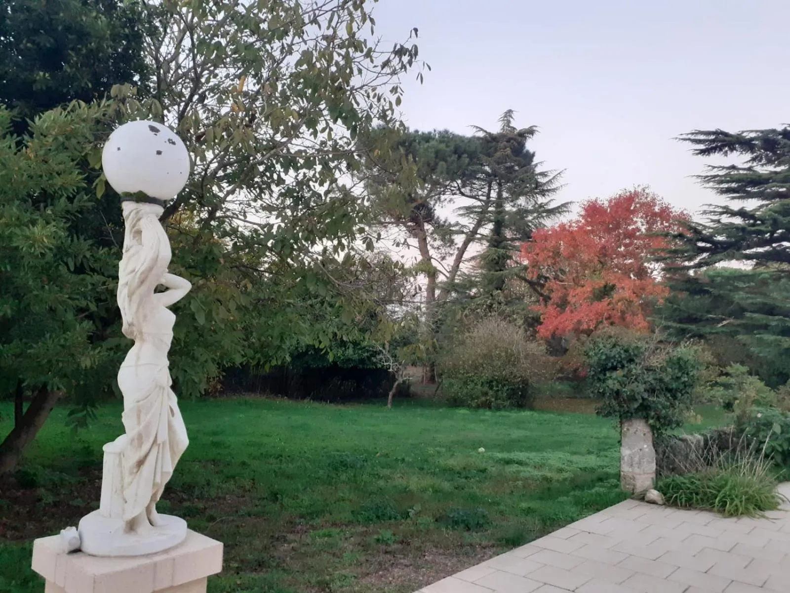 Garden in Domaine du chauvet