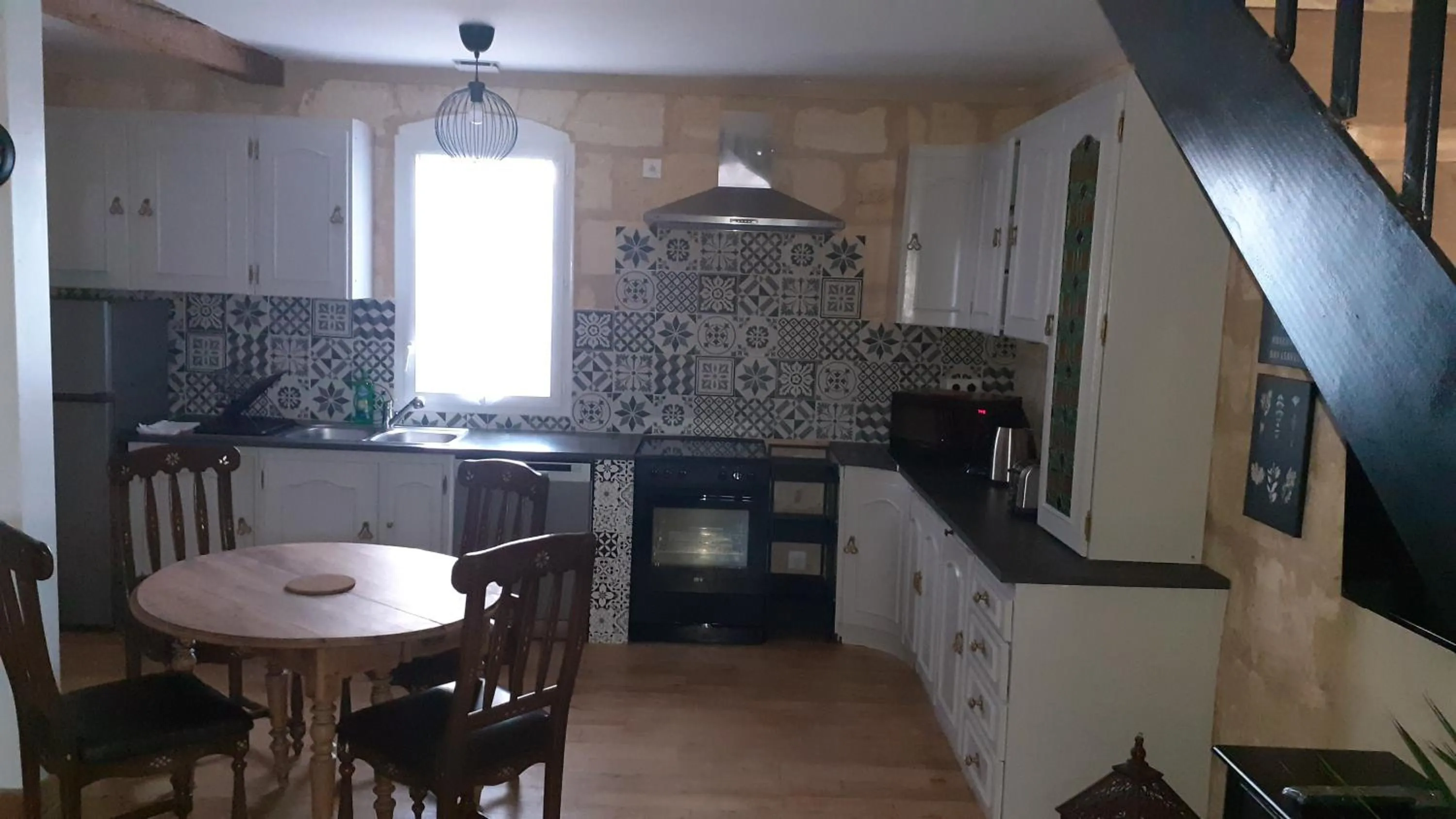 Kitchen or kitchenette in Domaine du chauvet