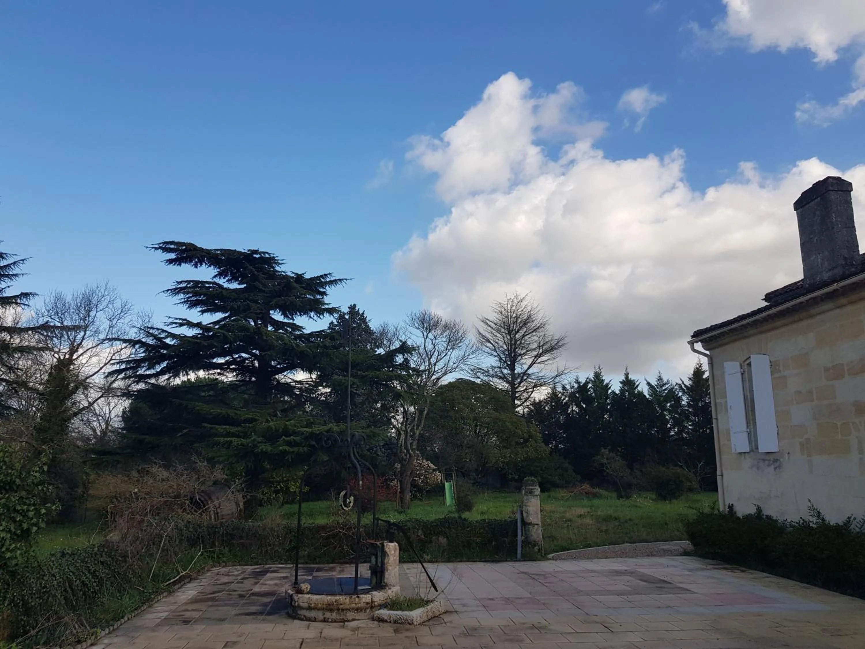 Garden in Domaine du chauvet