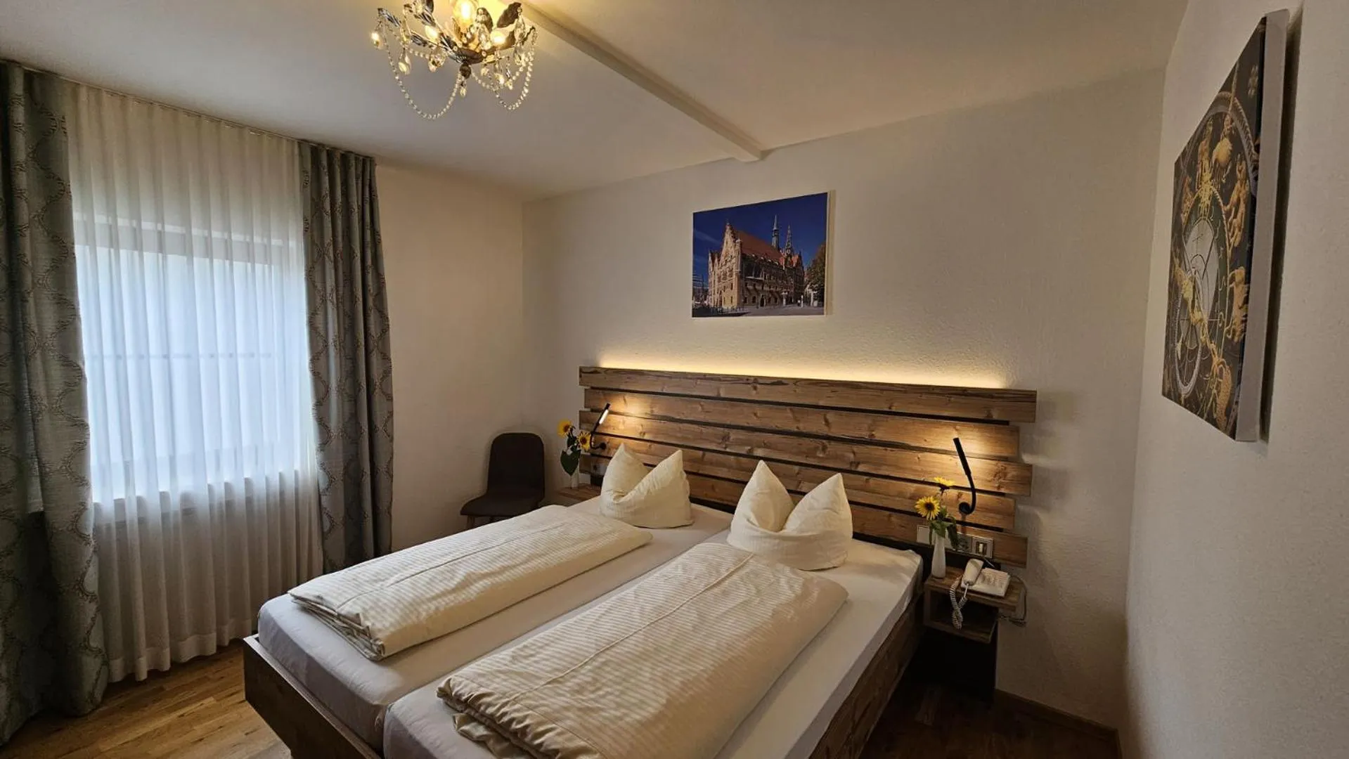 Bed in Hotel Gasthof Rössle