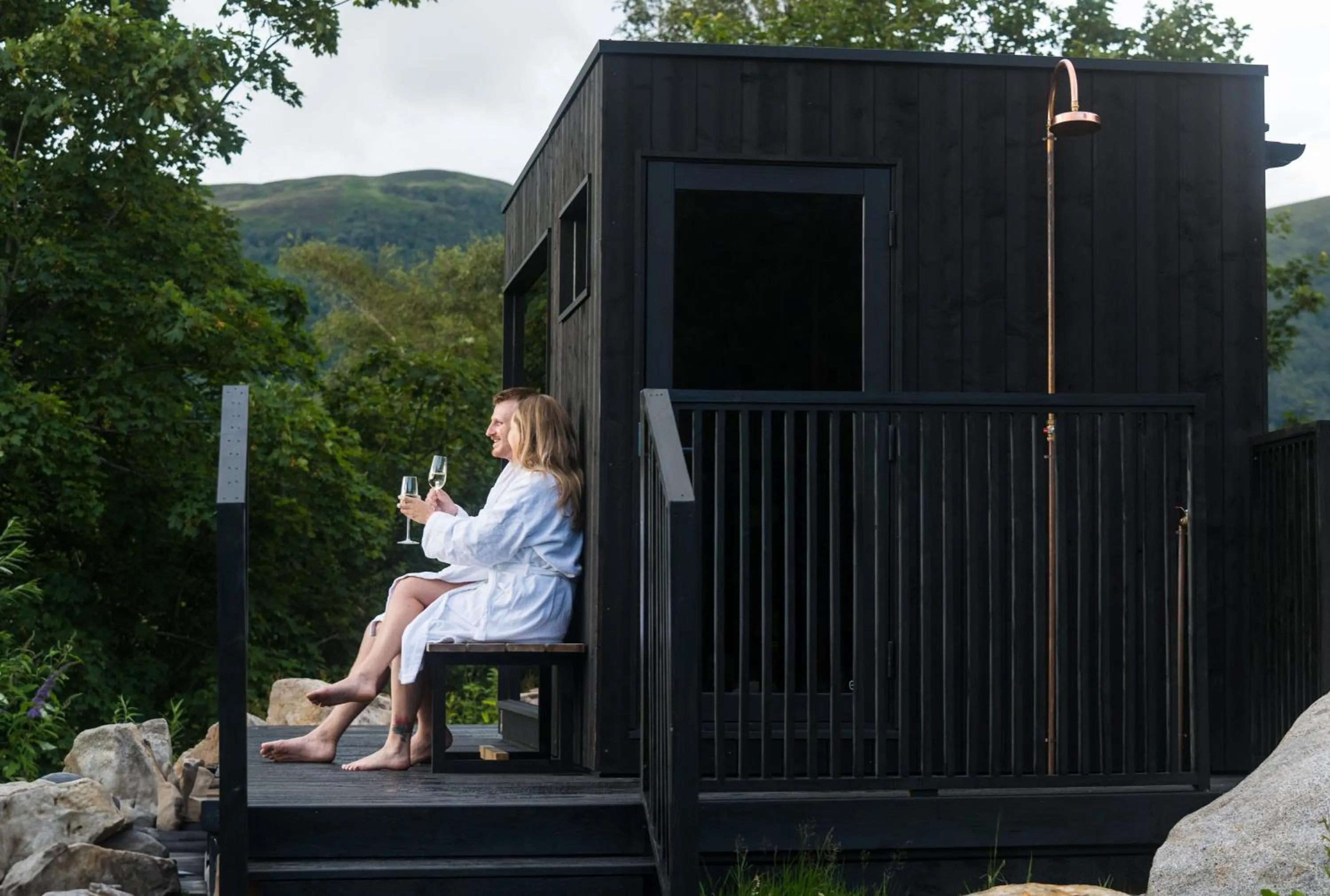 Sauna in SeaBeds - Luxury Lookouts with Hot Tubs