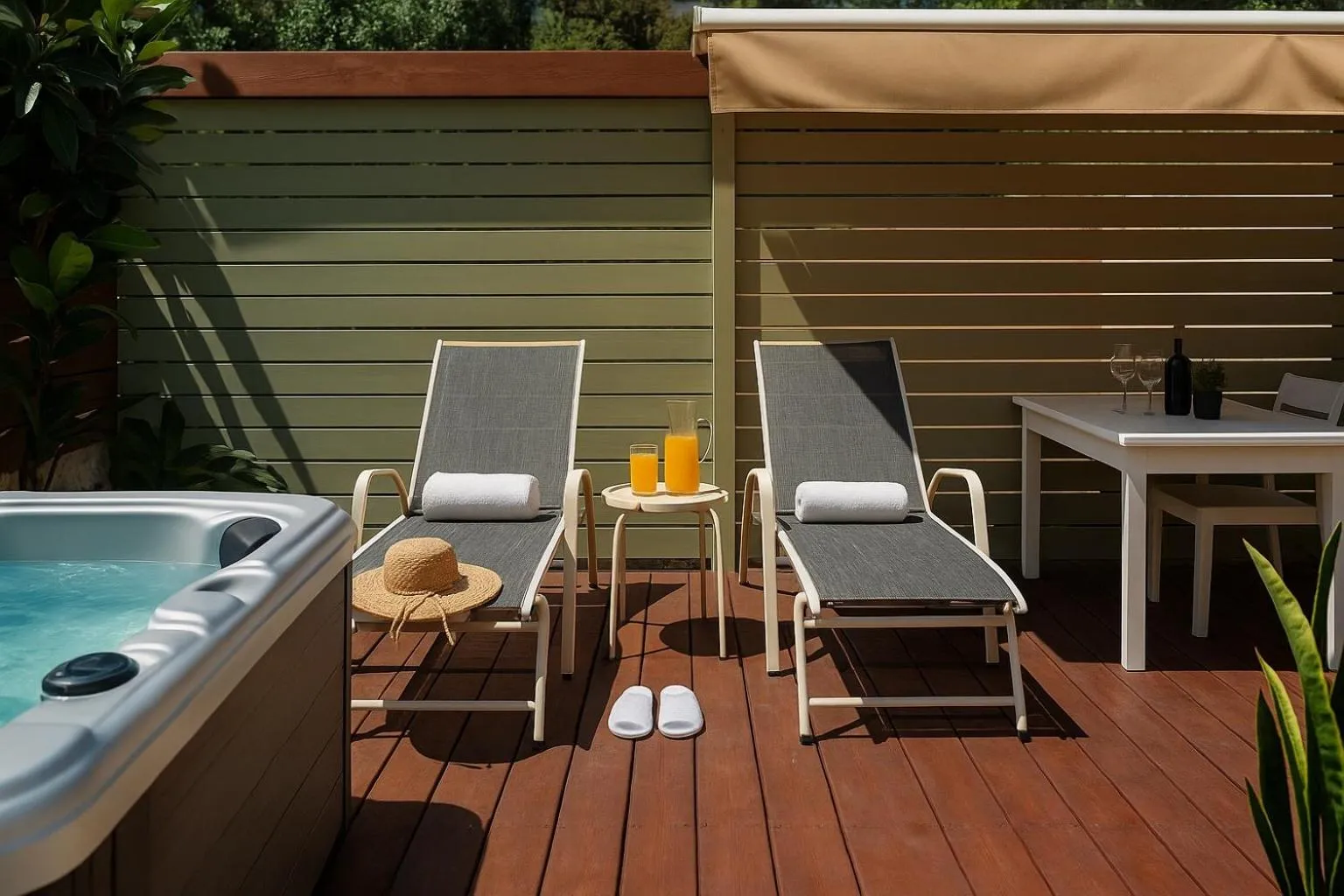 Hot Tub in Mamilla View- Suites & Apt Hotel