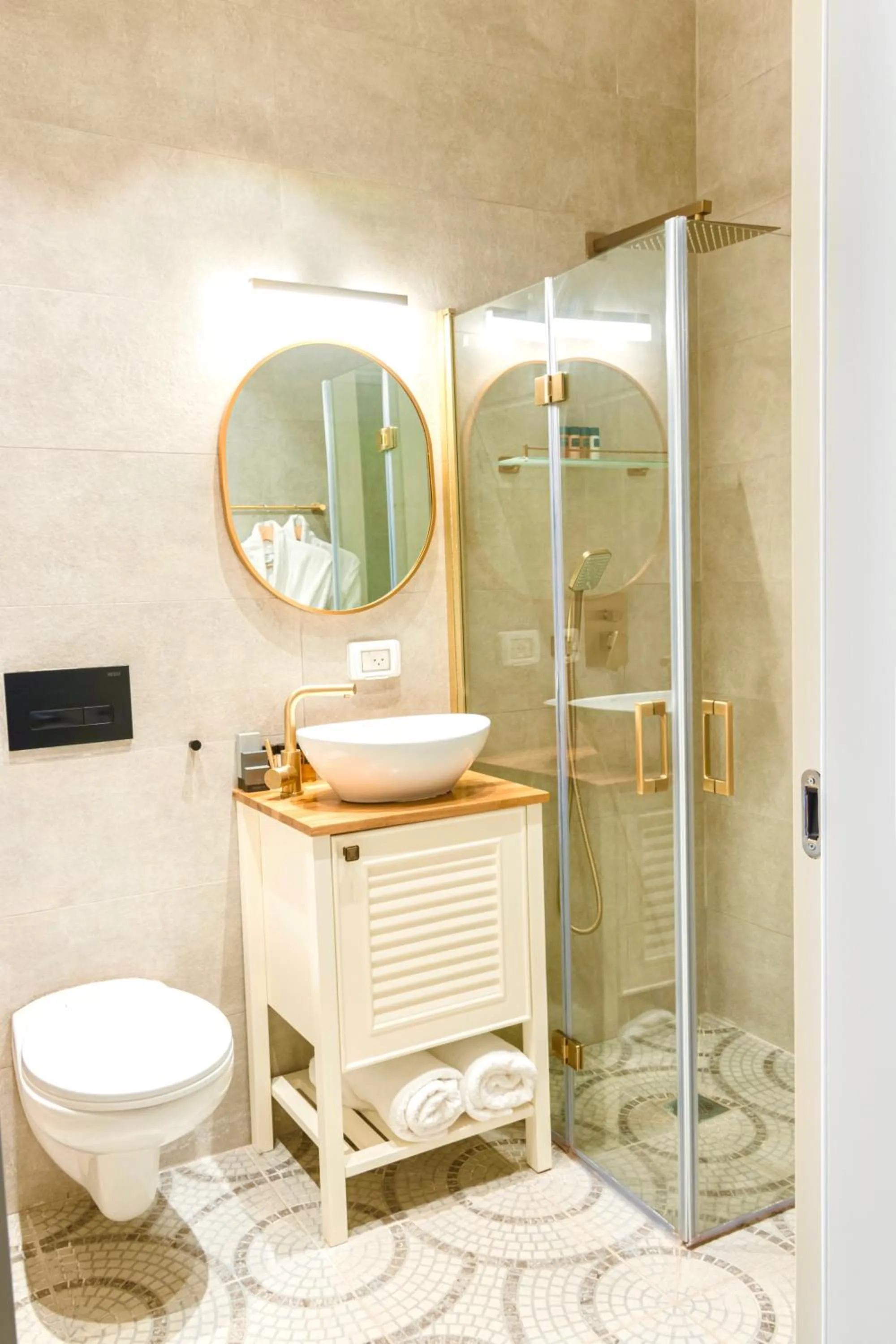Shower in Mamilla View- Suites & Apt Hotel