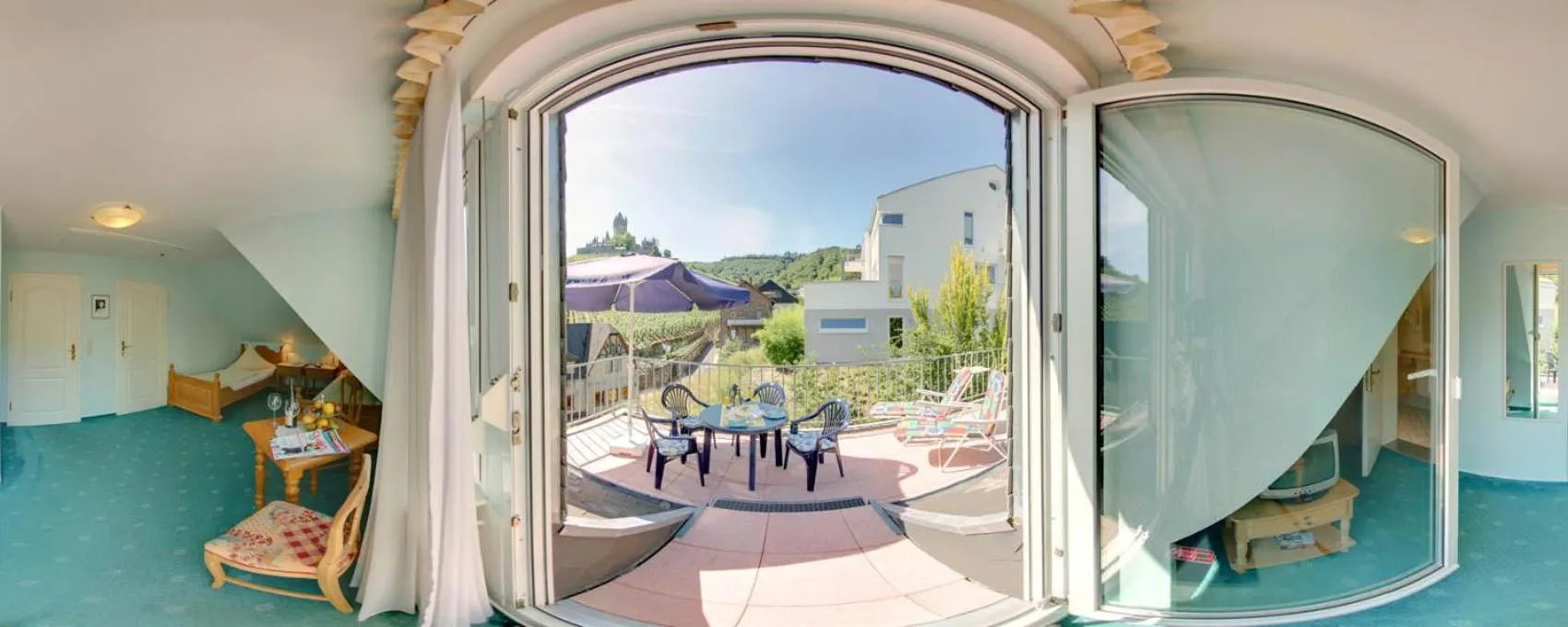 View (from property/room) in Hotel Villa Tummelchen