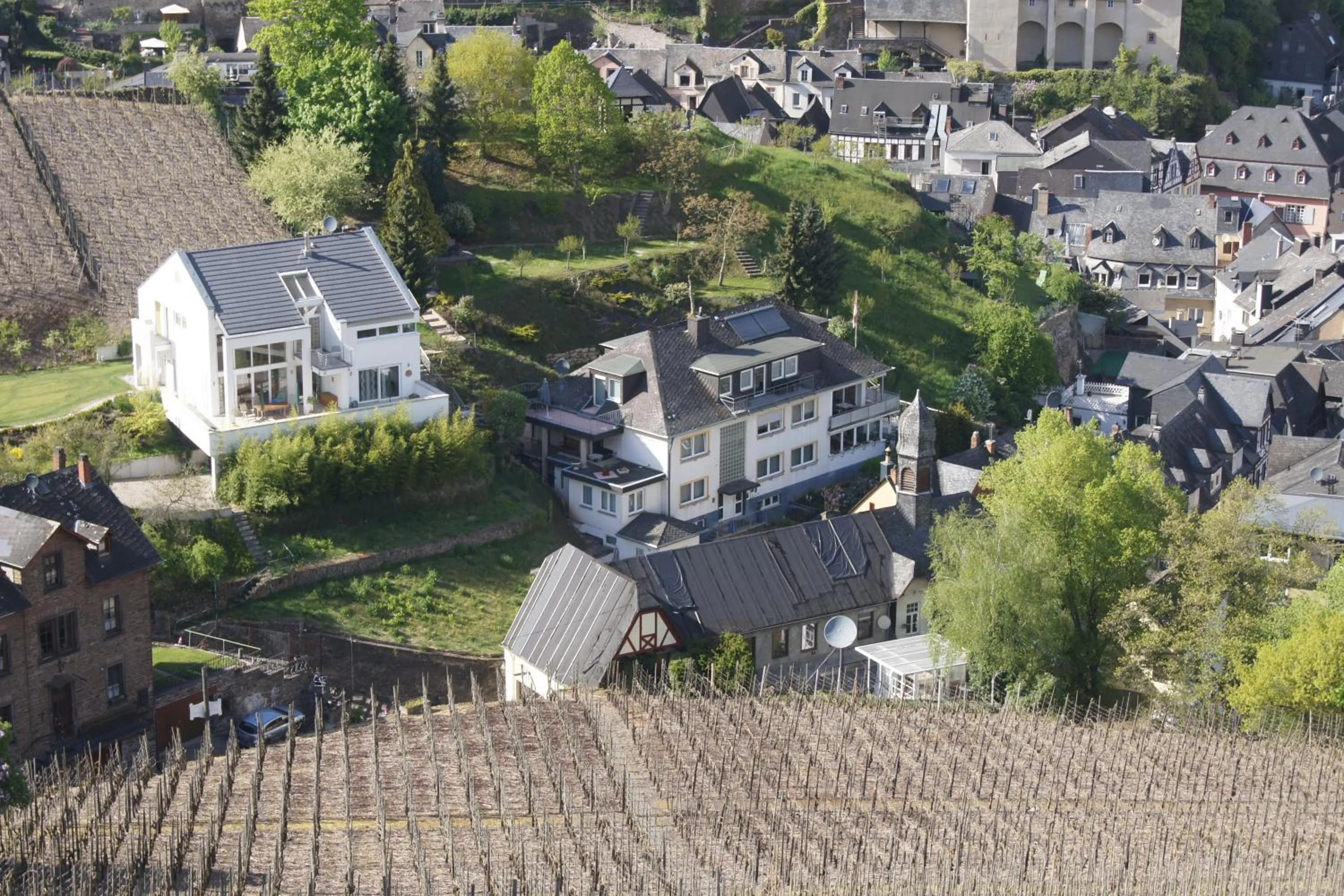 Bird's eye view in Hotel Villa Tummelchen