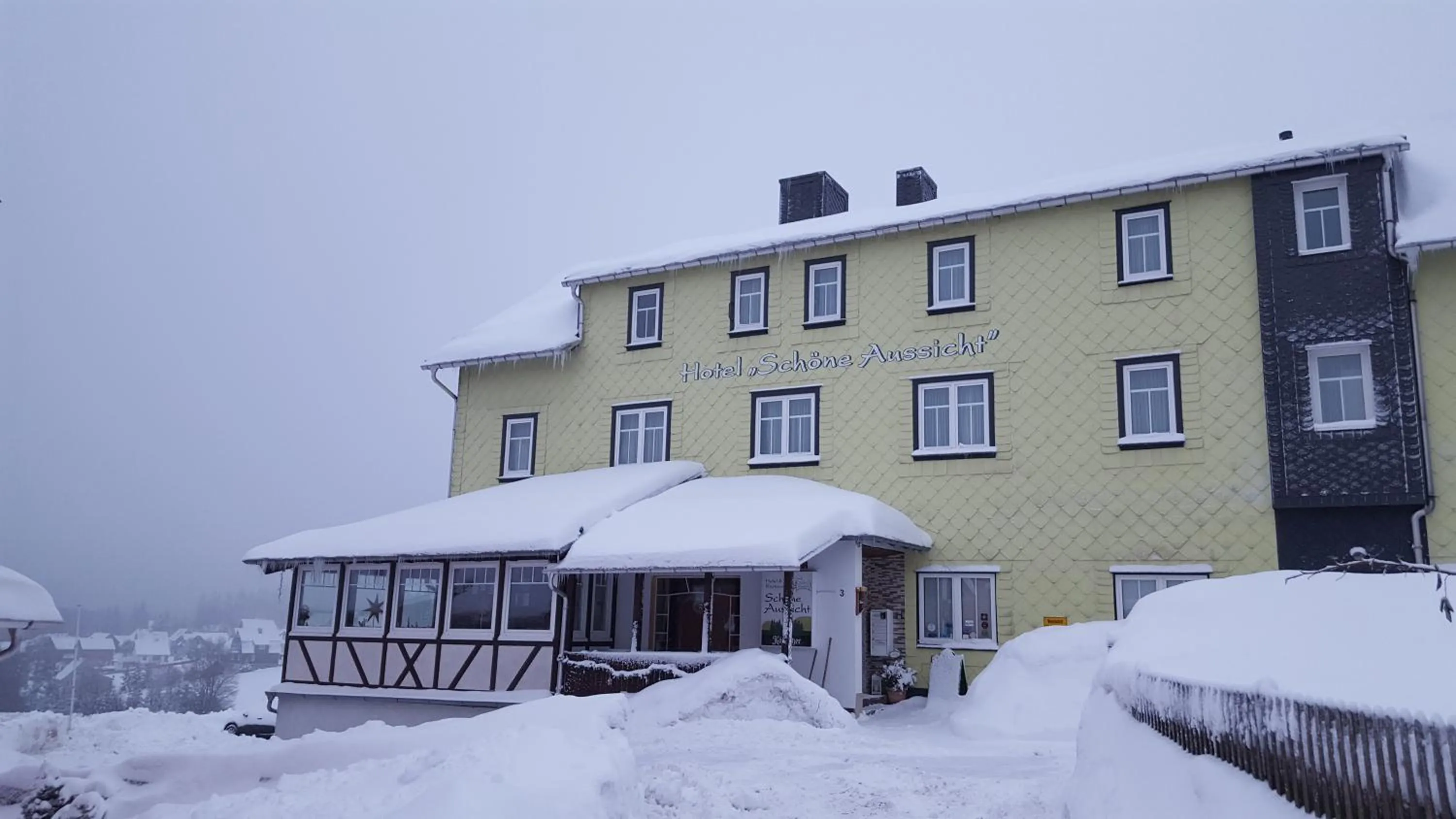 Property building in Hotel Schöne Aussicht