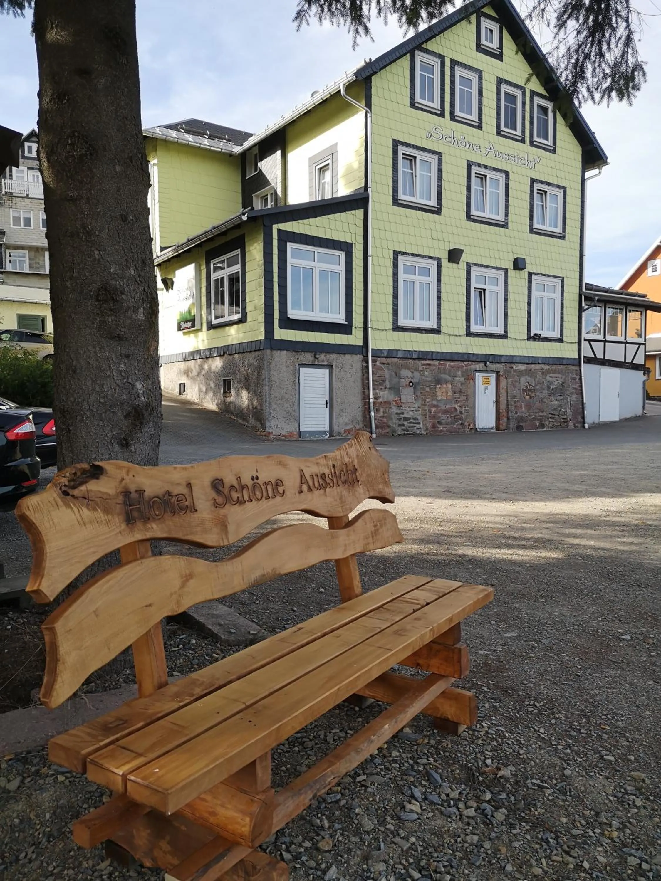 Property building in Hotel Schöne Aussicht