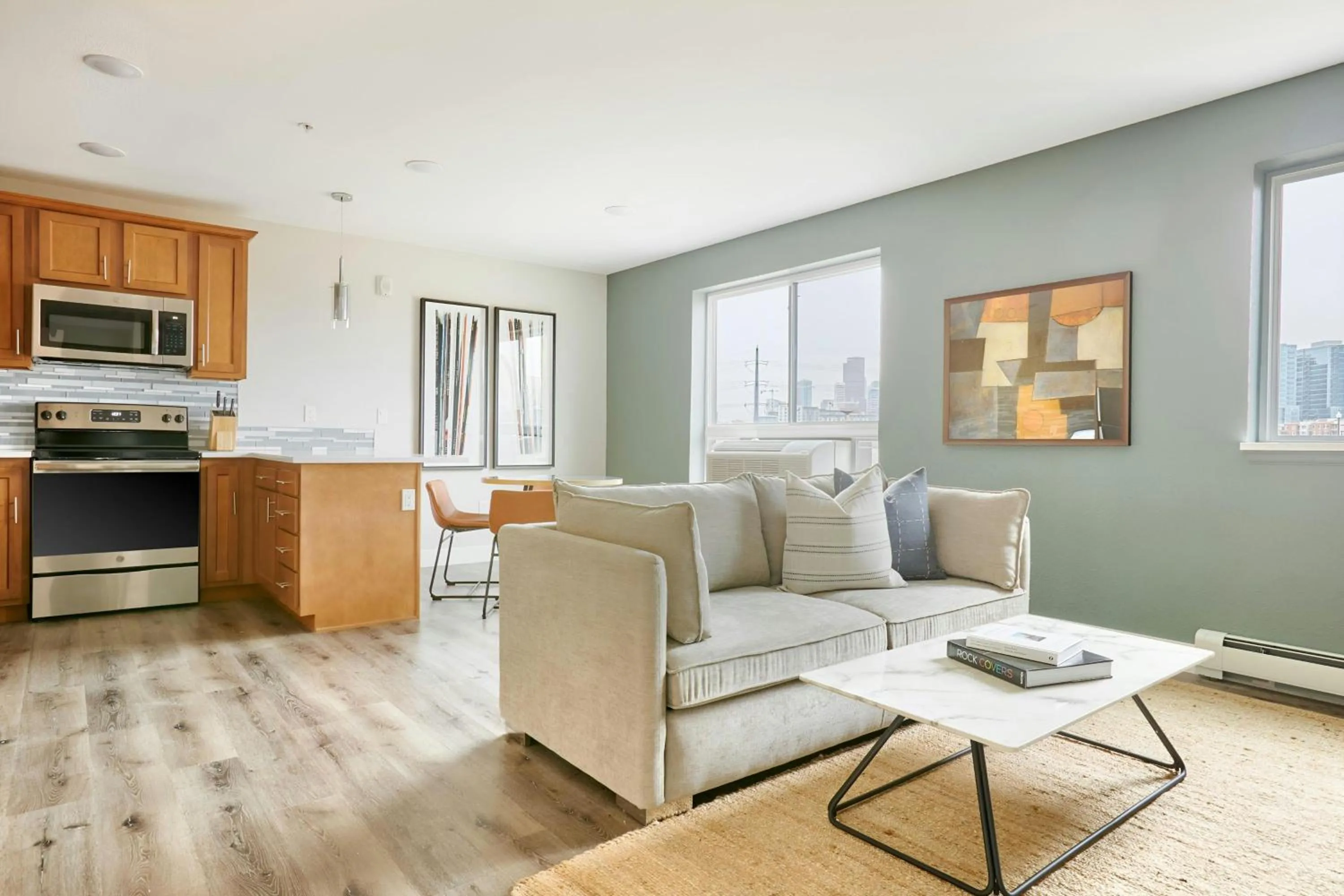 Living room in Sonder by Marriott Bonvoy Osage Apartments LoHi
