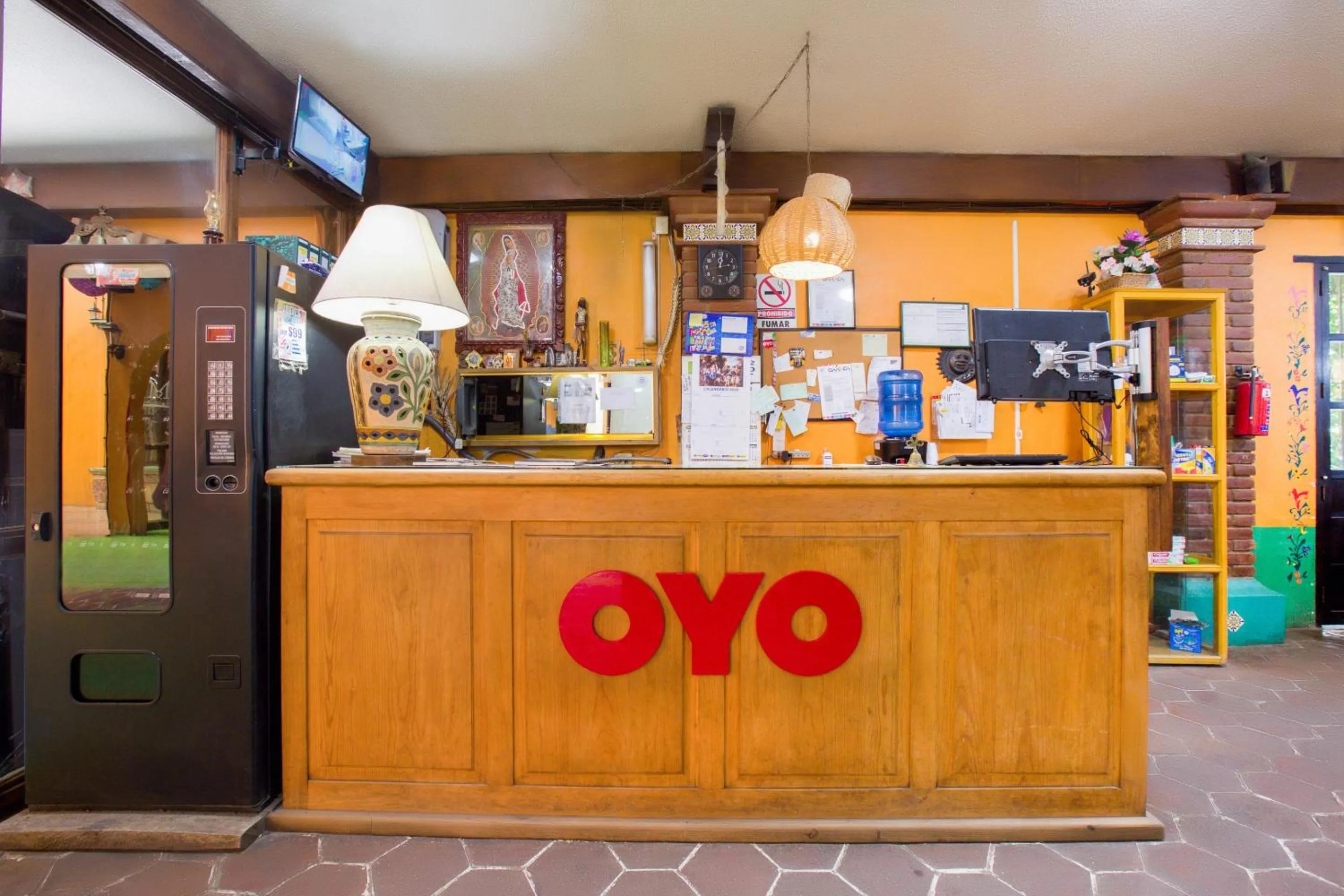 Lobby or reception in OYO Hotel Maria Teresa Inn Oaxaca