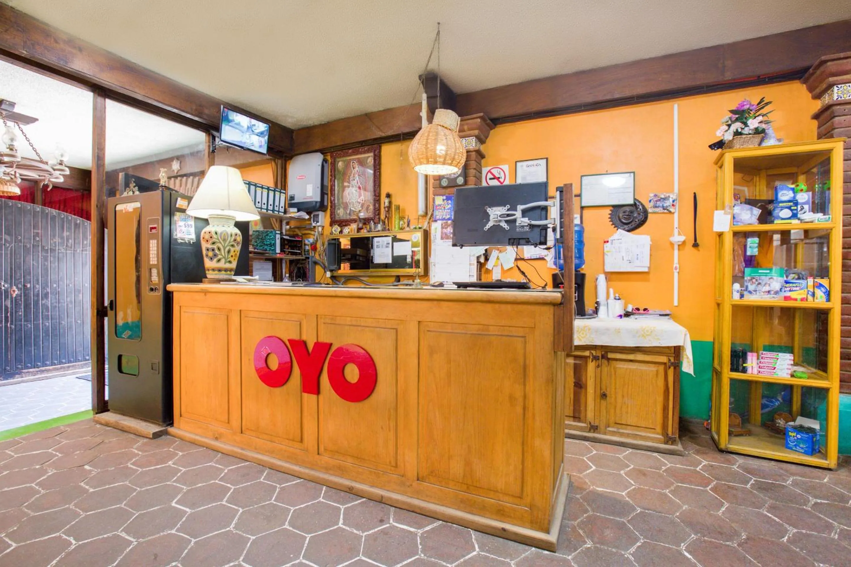 Lobby or reception in OYO Hotel Maria Teresa Inn Oaxaca