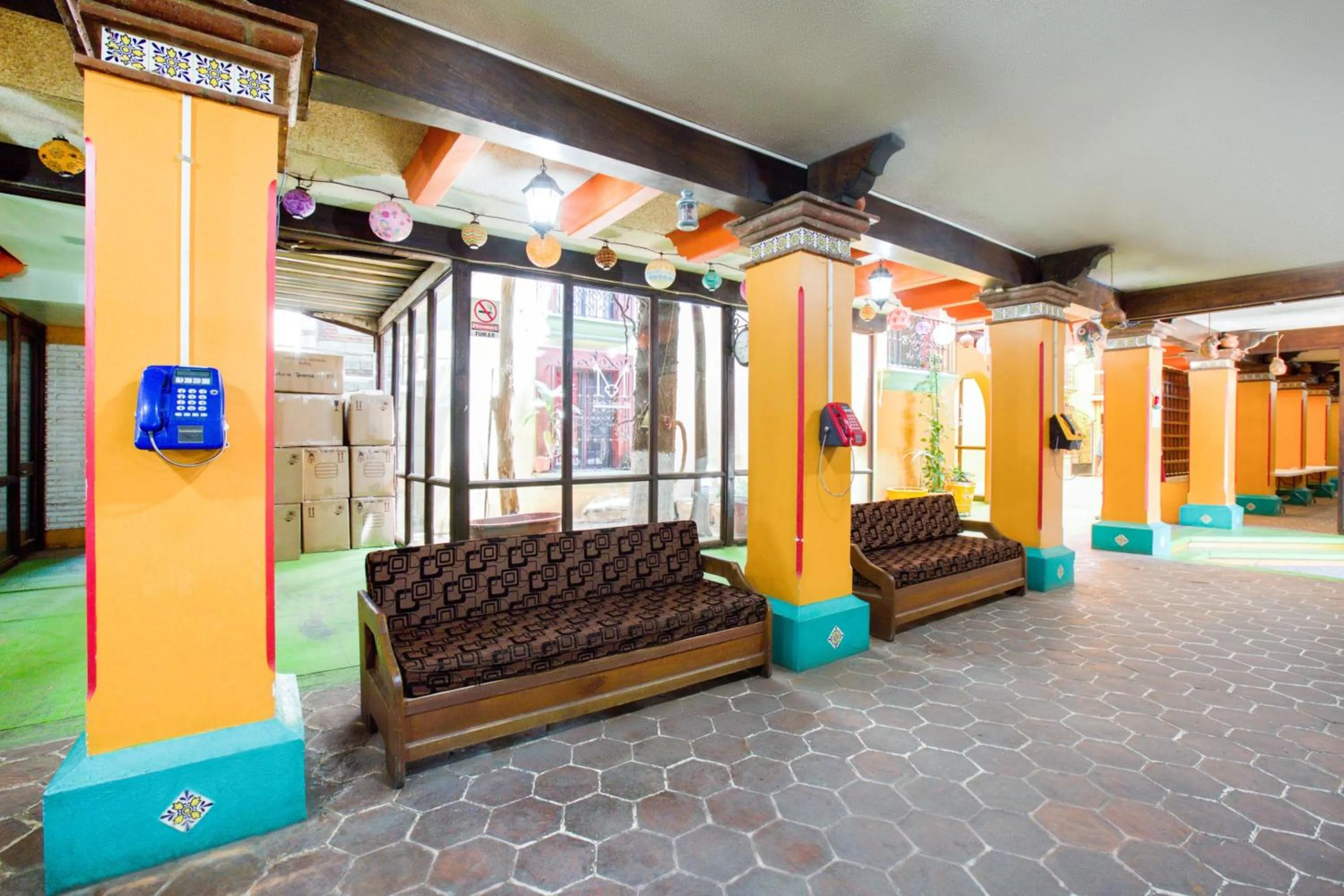 Lobby or reception in OYO Hotel Maria Teresa Inn Oaxaca