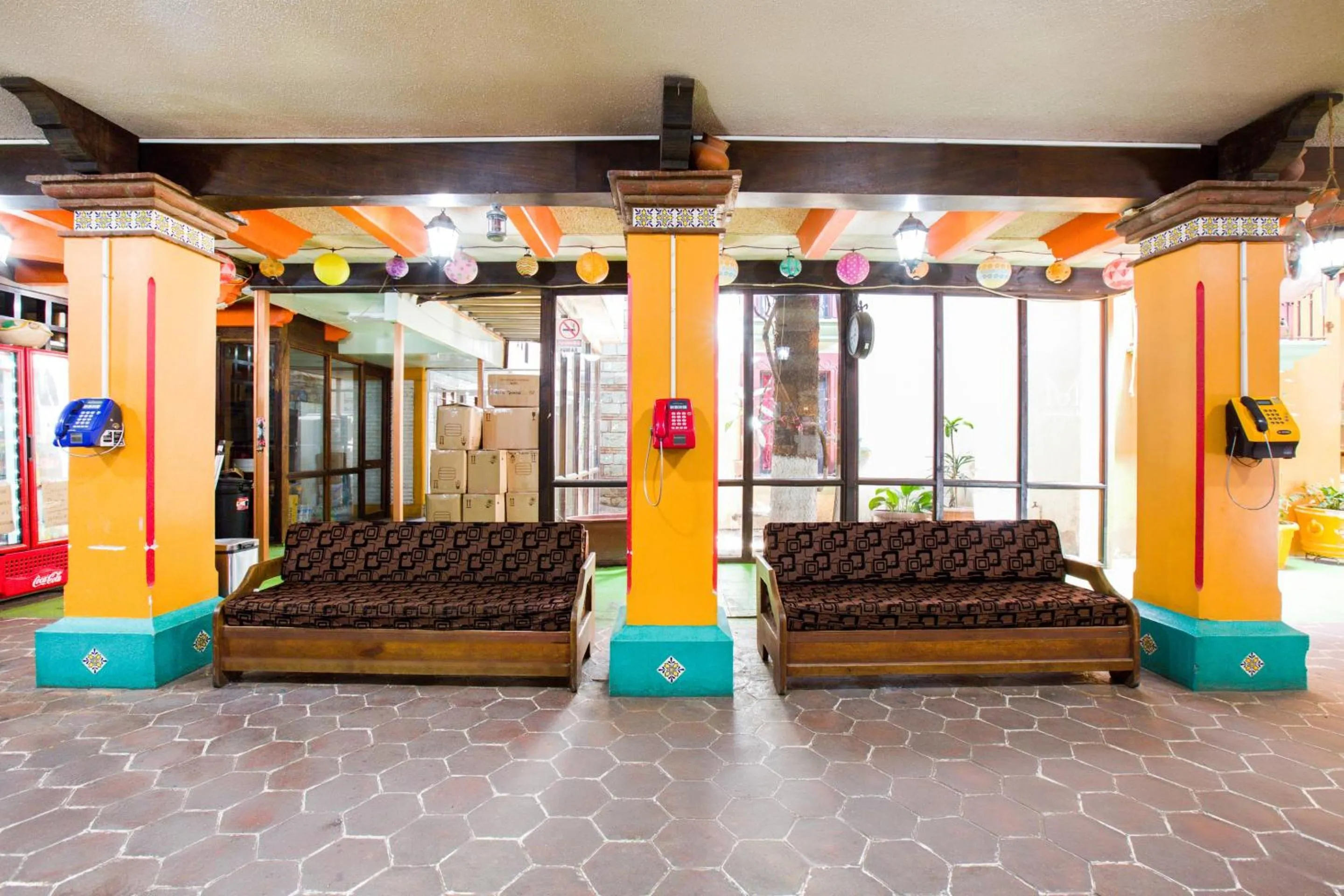 Lobby or reception in OYO Hotel Maria Teresa Inn Oaxaca