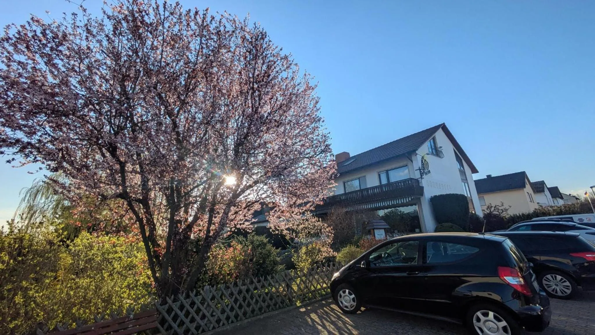 Parking in Landhotel Sonneneck - Breuna im Naturpark