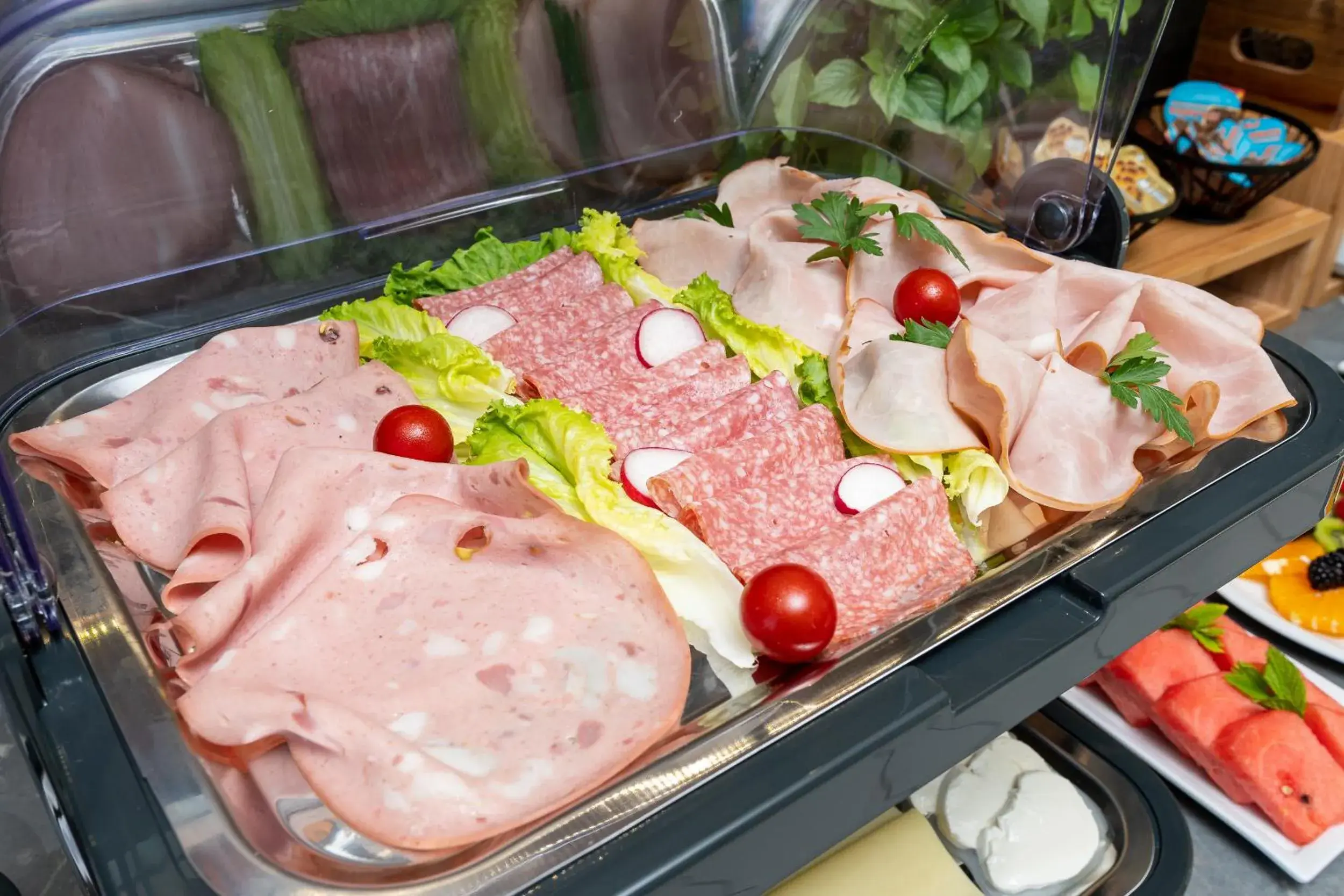 Buffet breakfast in Minois Boutique Hotel Buffet breakfast in Minois Boutique Hotel