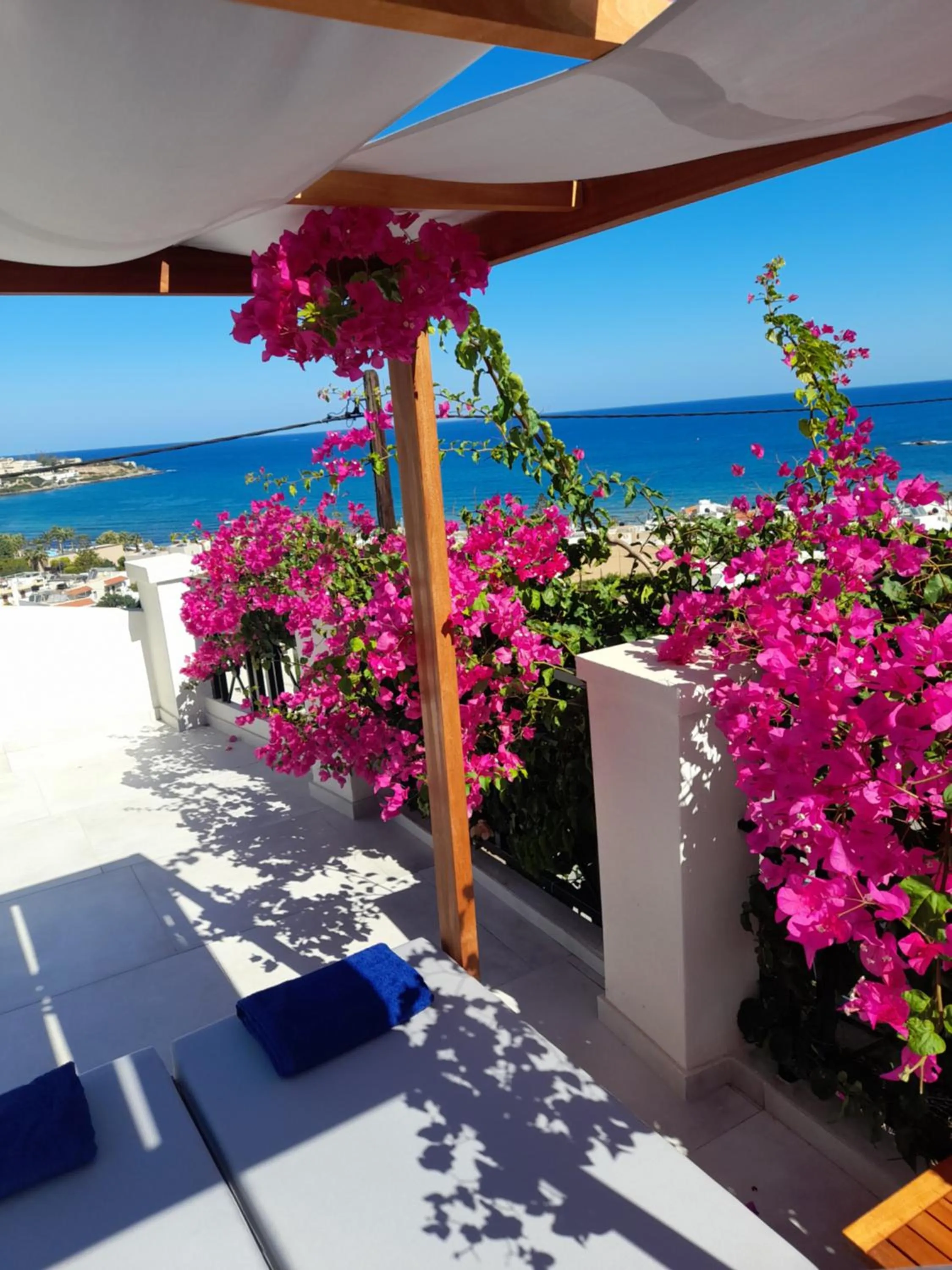 Sea view in Minois Boutique Hotel