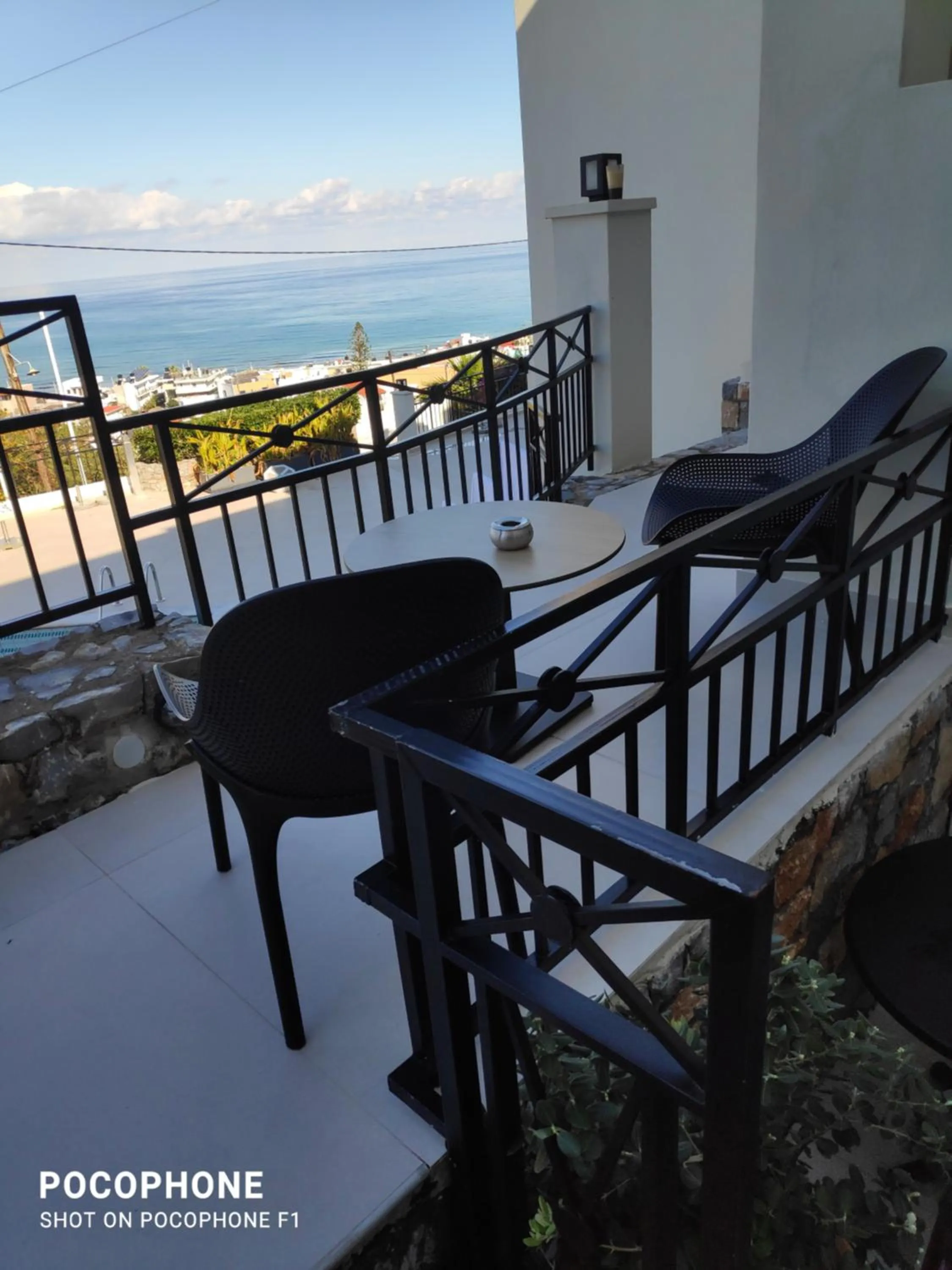 Balcony/Terrace in Minois Boutique Hotel