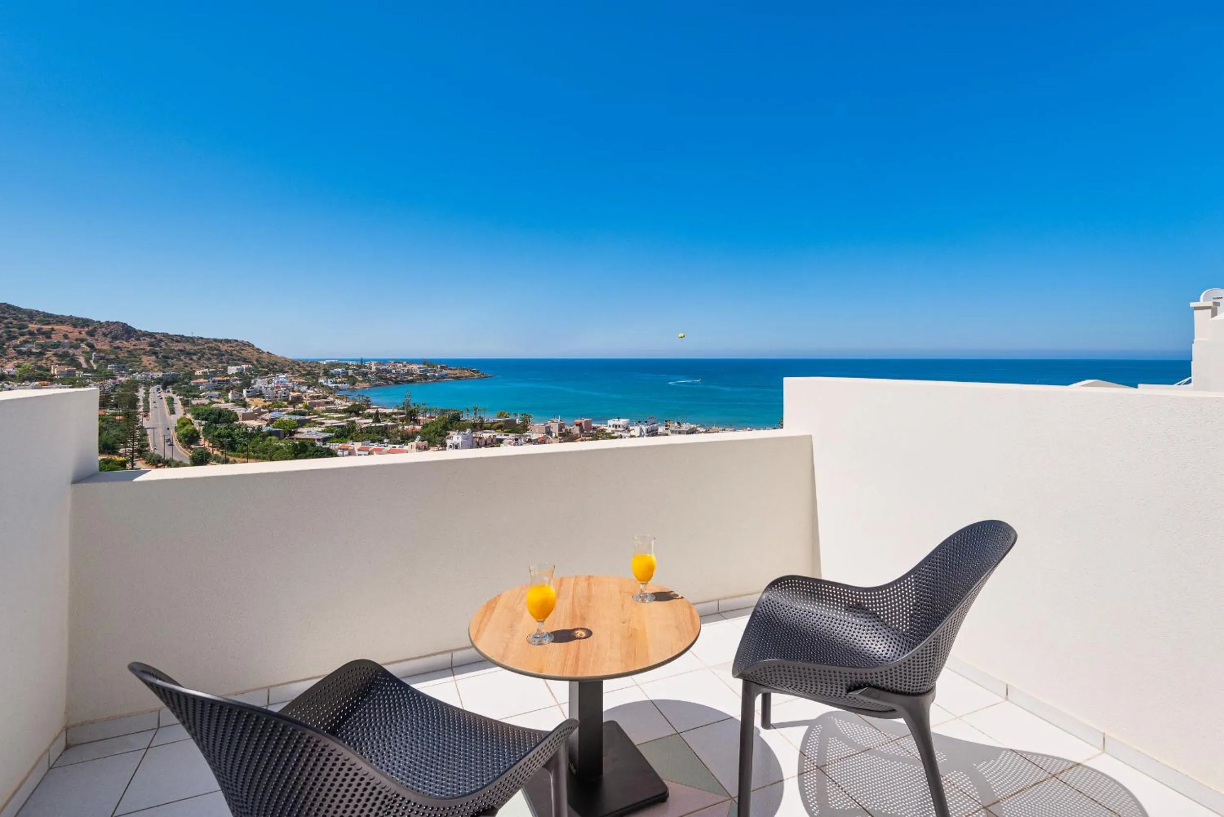 Balcony/Terrace in Minois Boutique Hotel