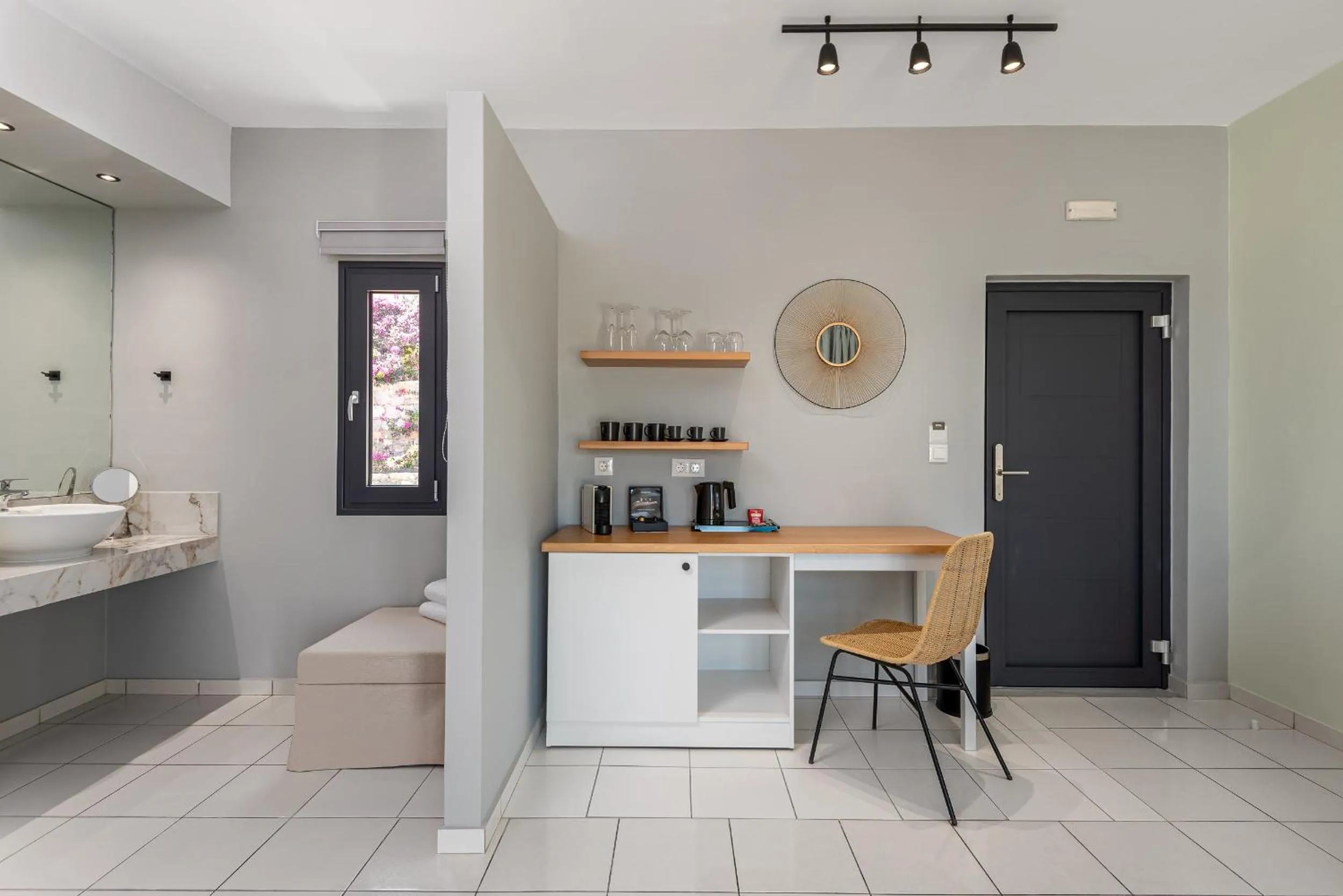 Living room in Minois Boutique Hotel