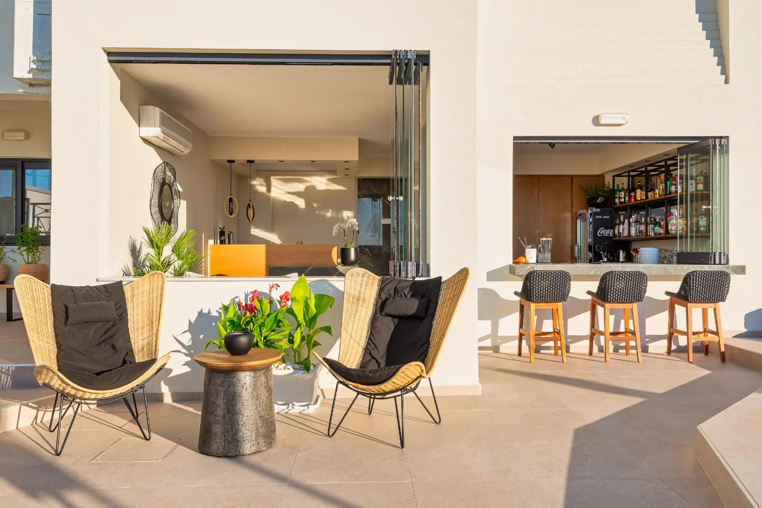 Property building in Minois Boutique Hotel Property building in Minois Boutique Hotel