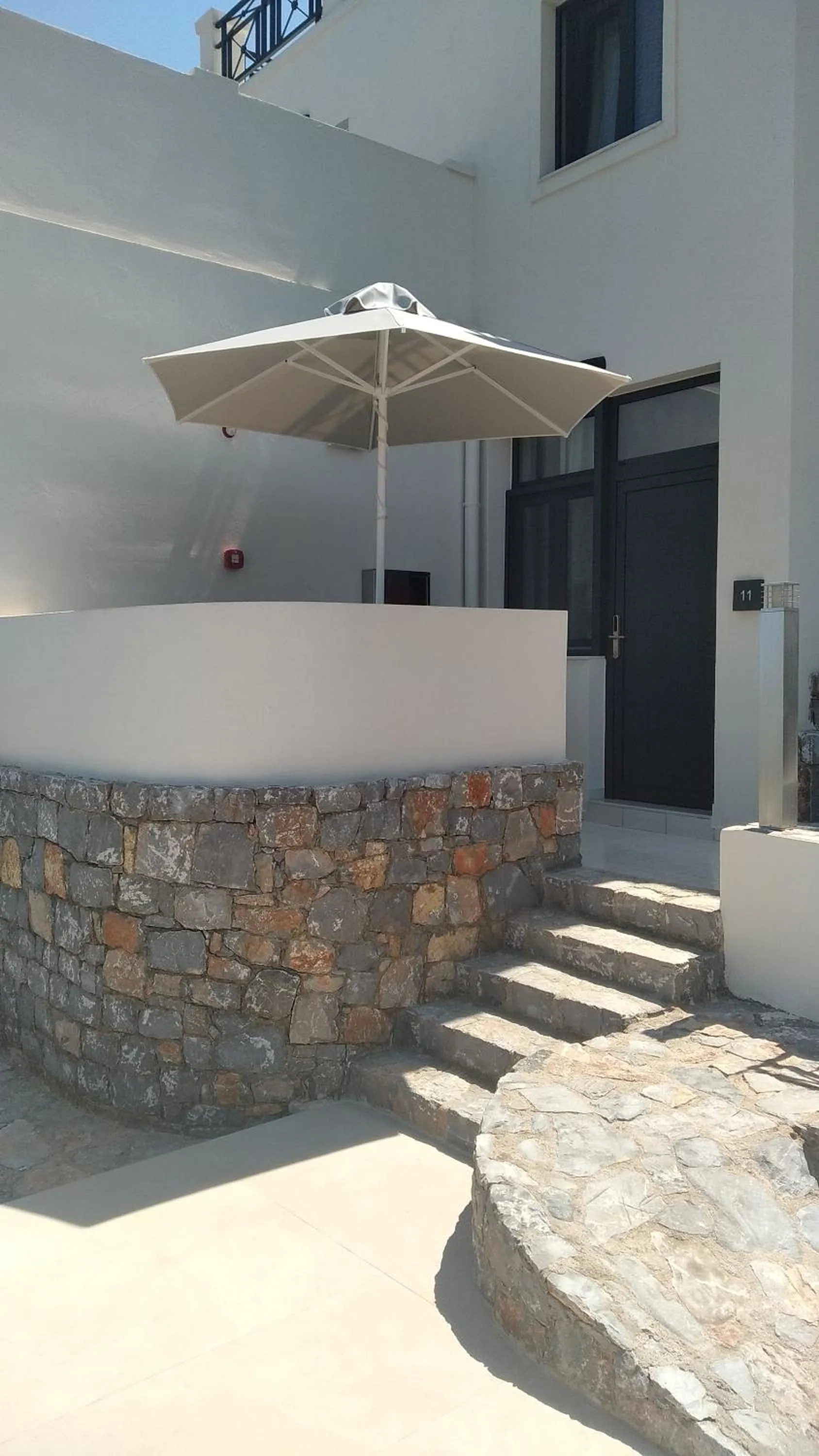 Balcony/Terrace in Minois Boutique Hotel