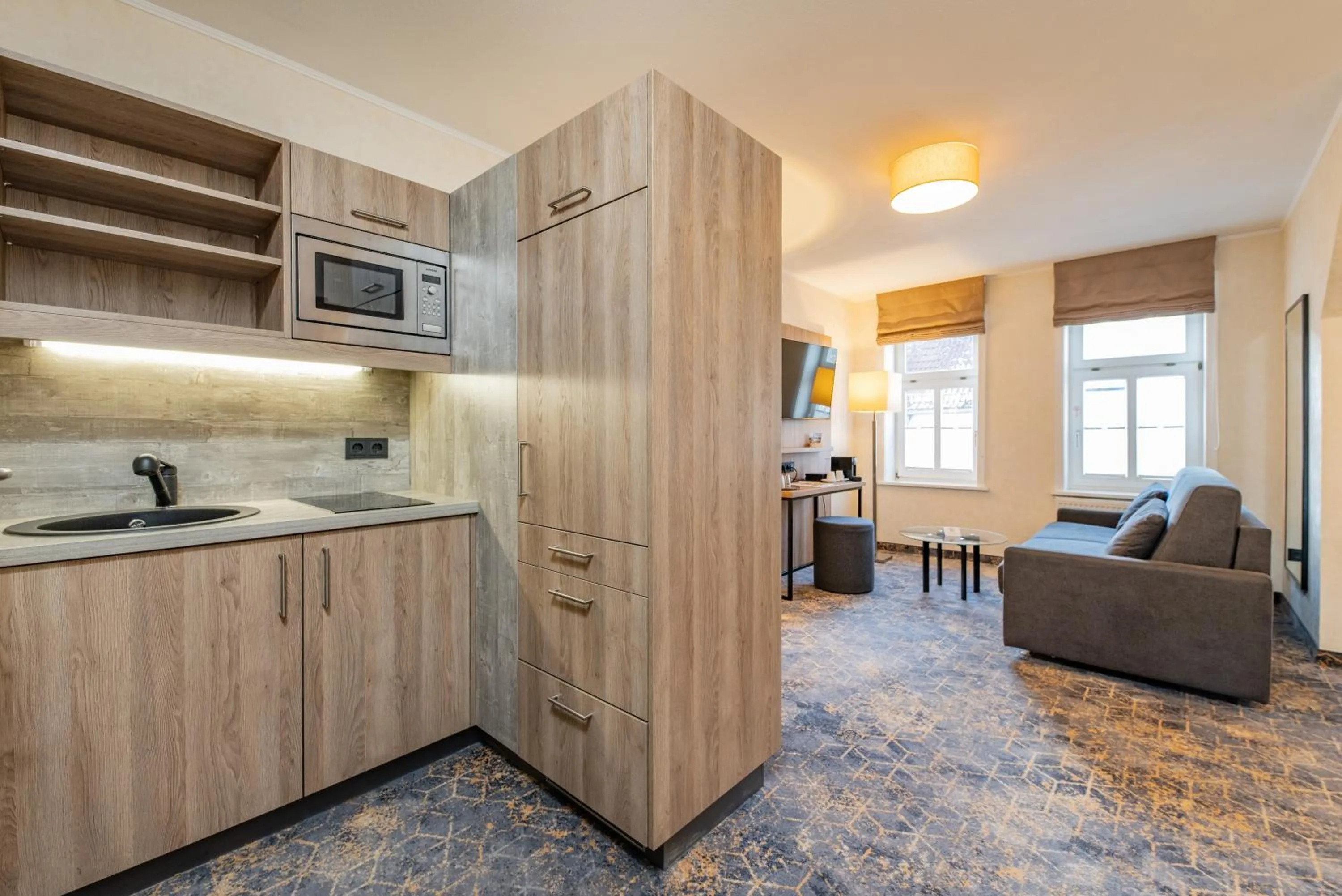 Kitchen or kitchenette in Göbel's Sophien Hotel