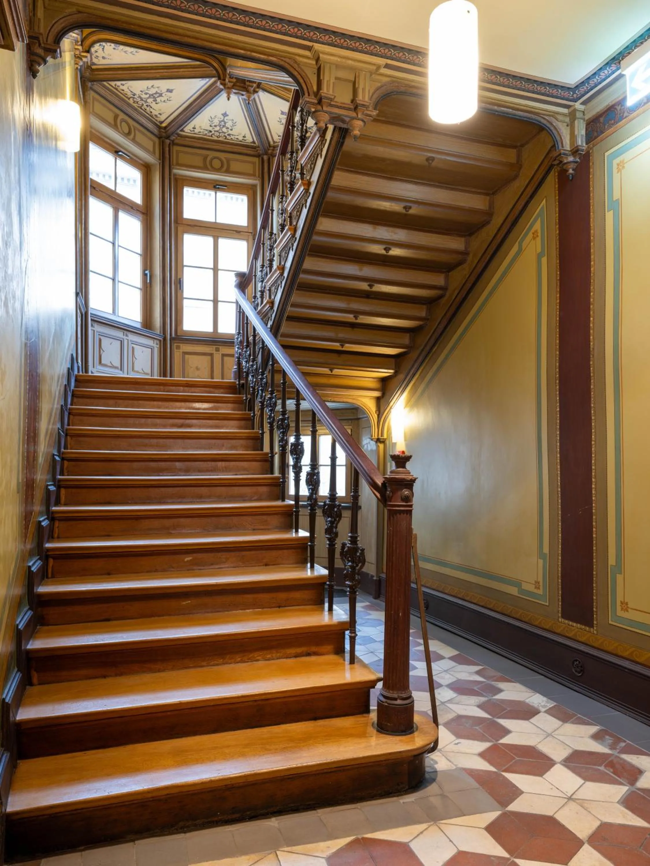 Property building in Gästehaus Nikolai