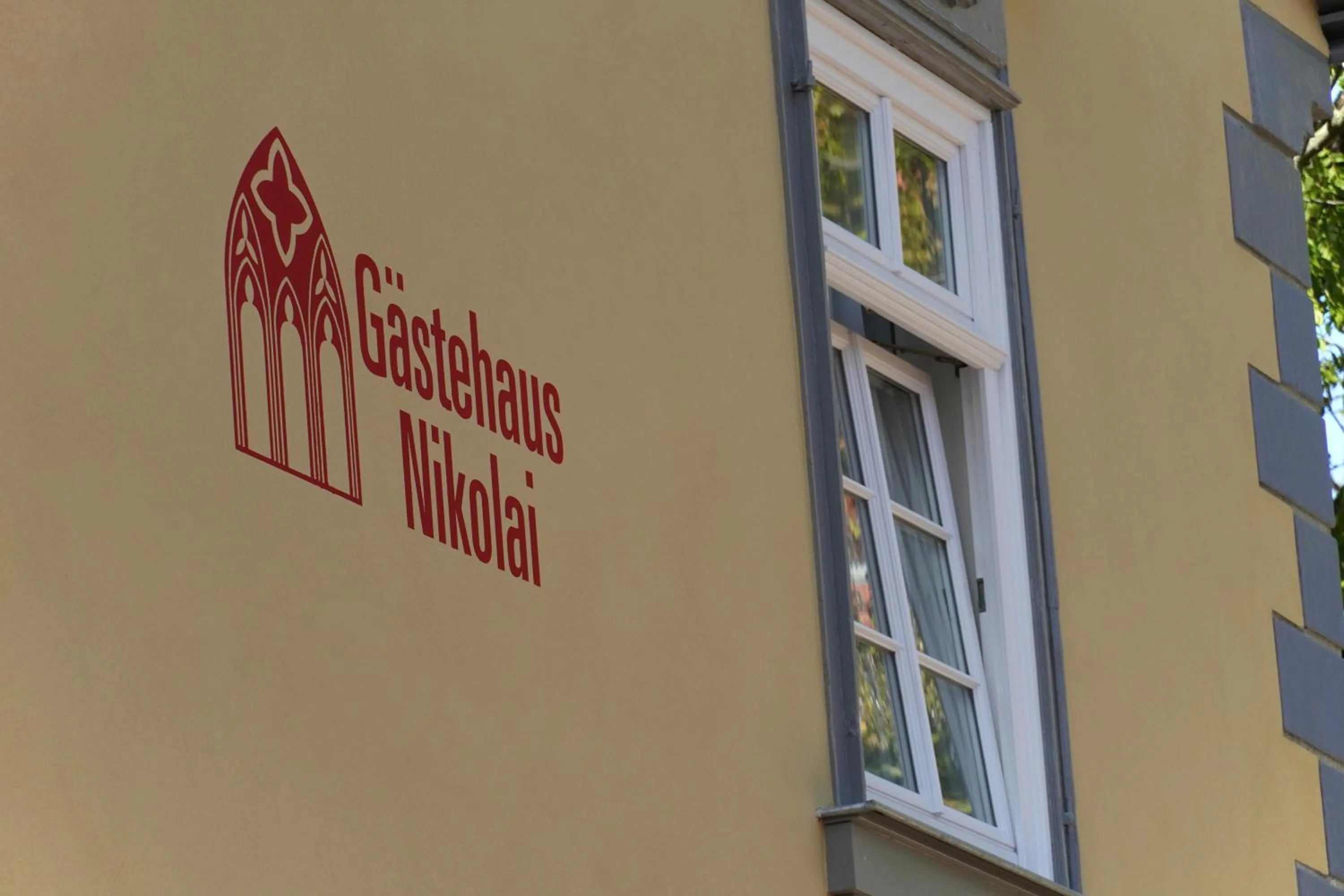 Property building in Gästehaus Nikolai