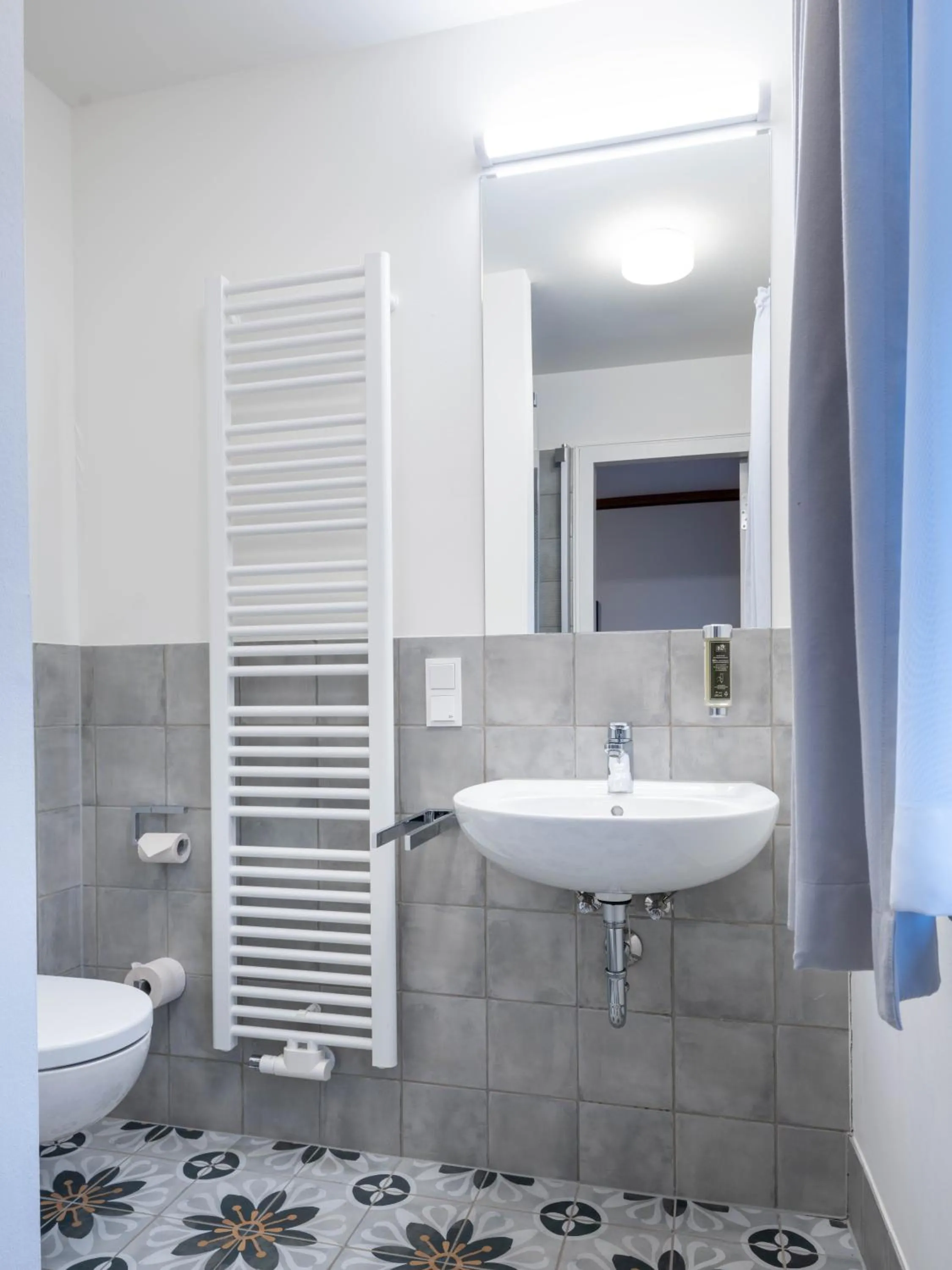 Bathroom in Gästehaus Nikolai