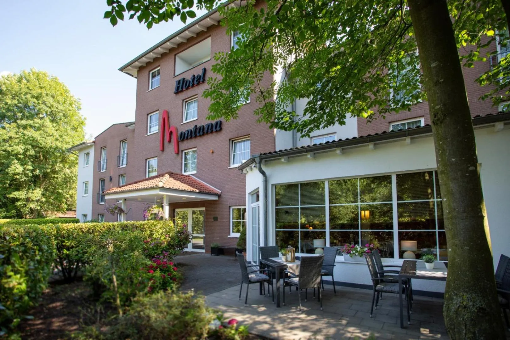 Seating area in Montana Hotel Senden