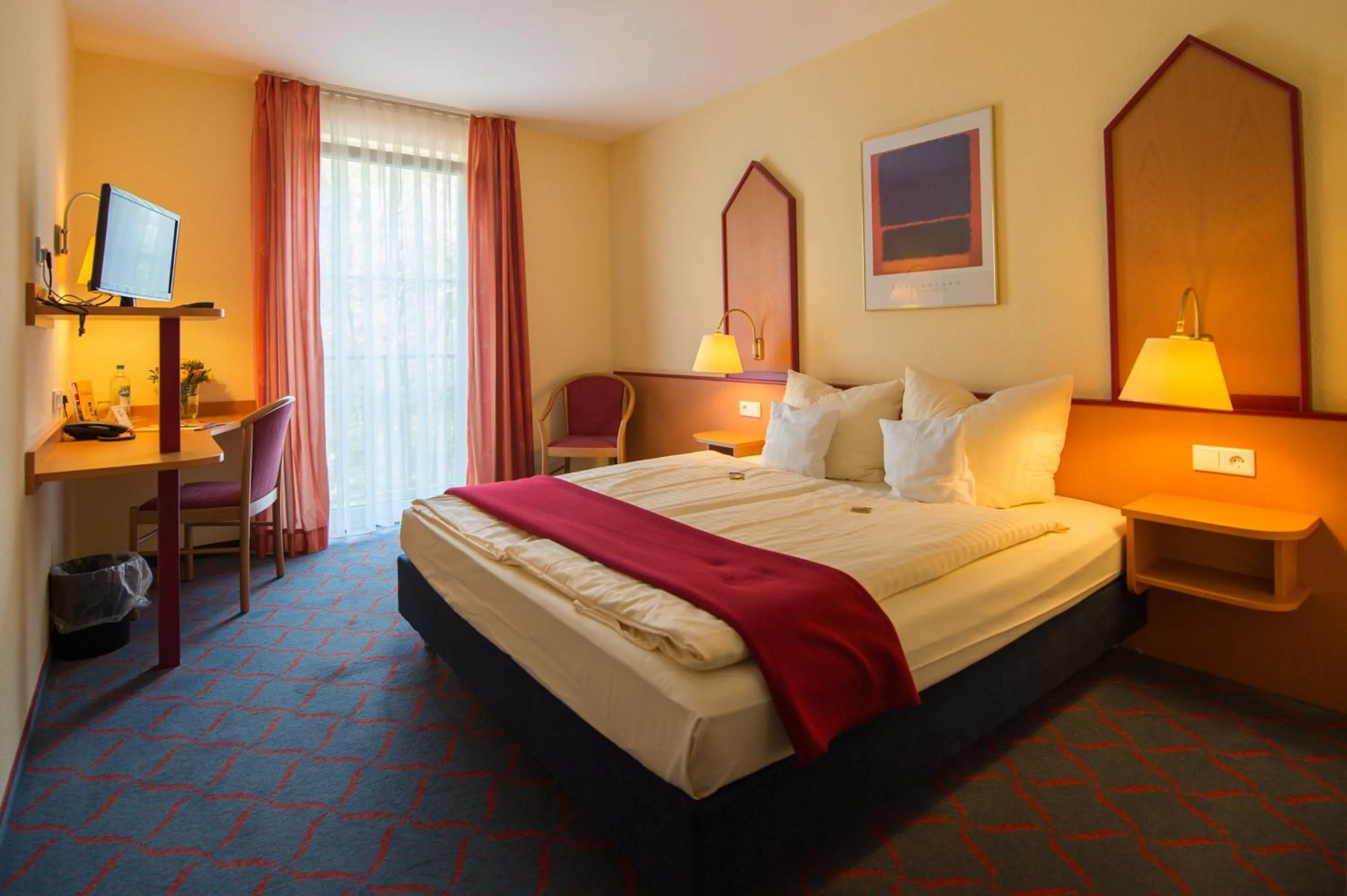 Day, Bed in Montana Hotel Senden