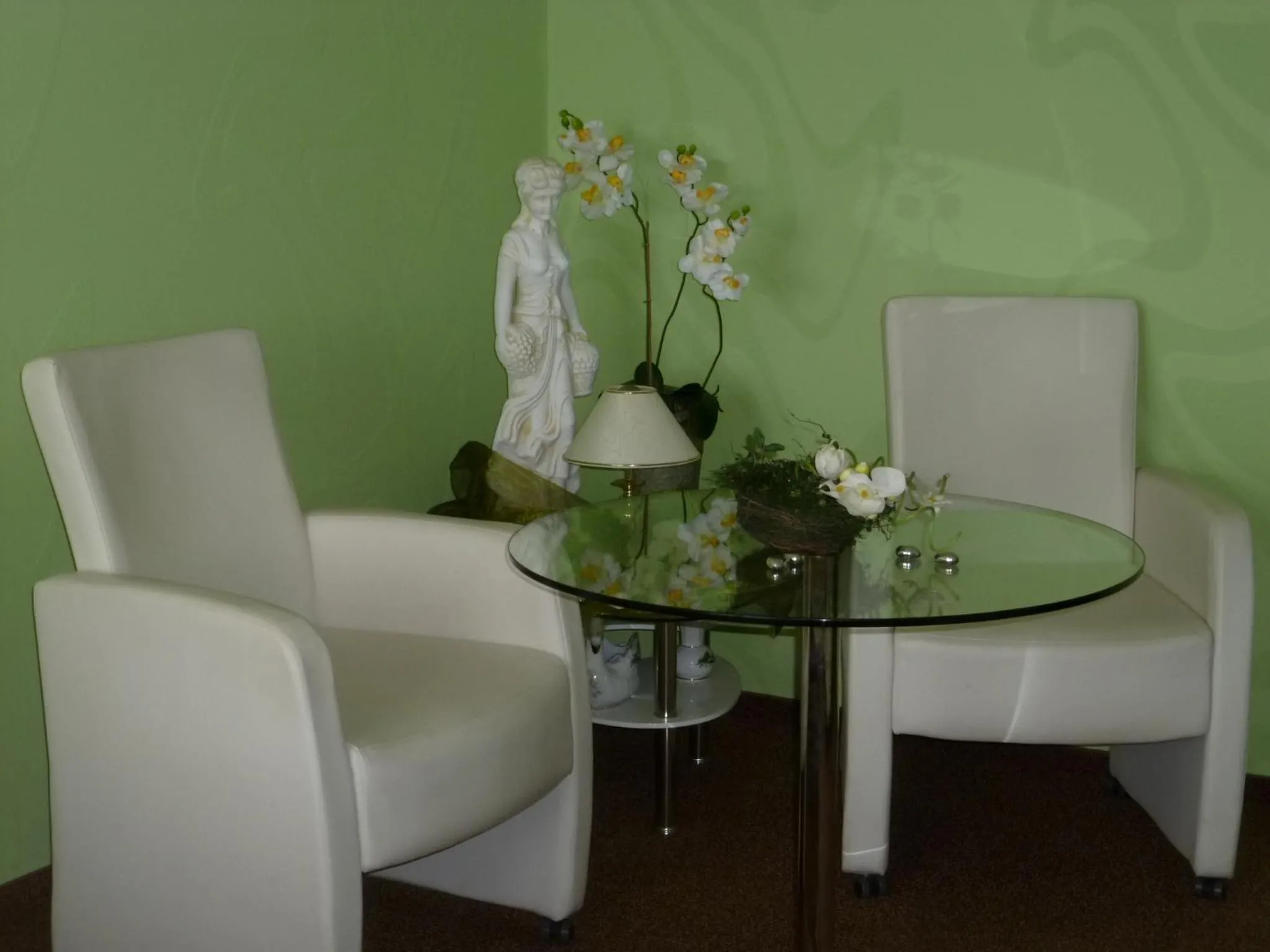 Seating area in Pension Haus Germania