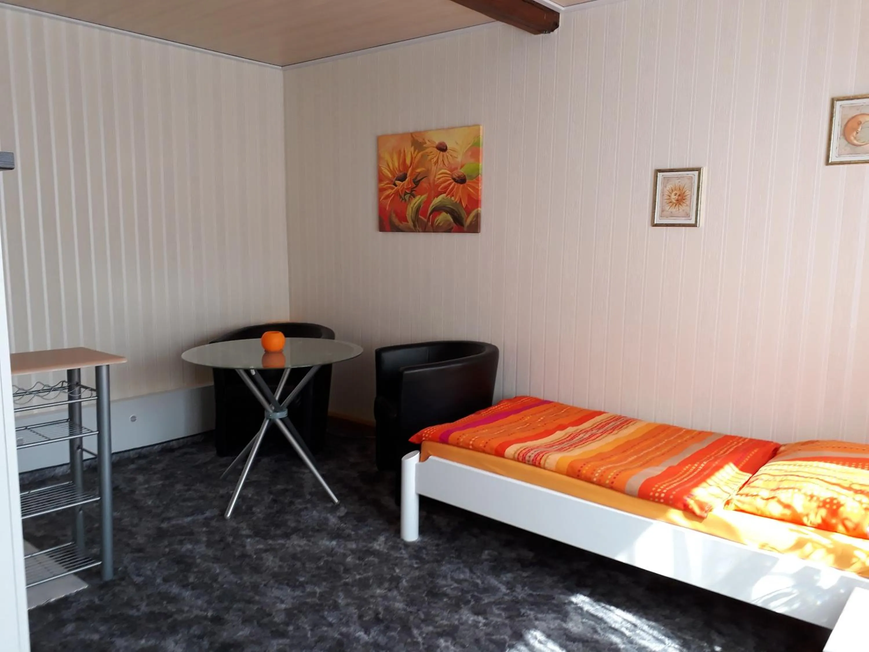 Bed in Pension Haus Germania