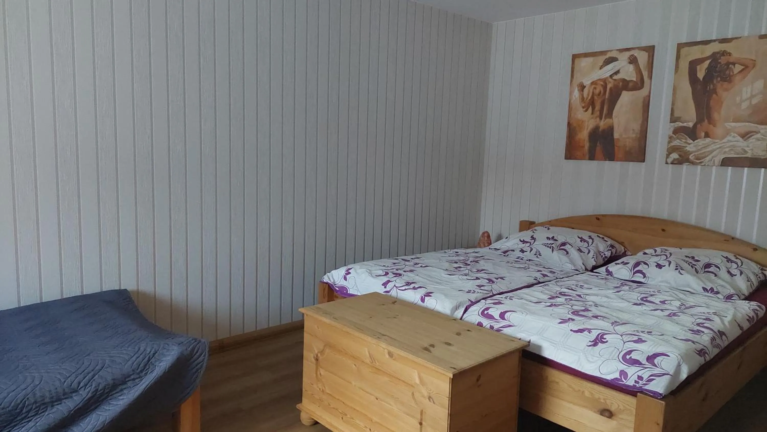 Bed in Pension Haus Germania