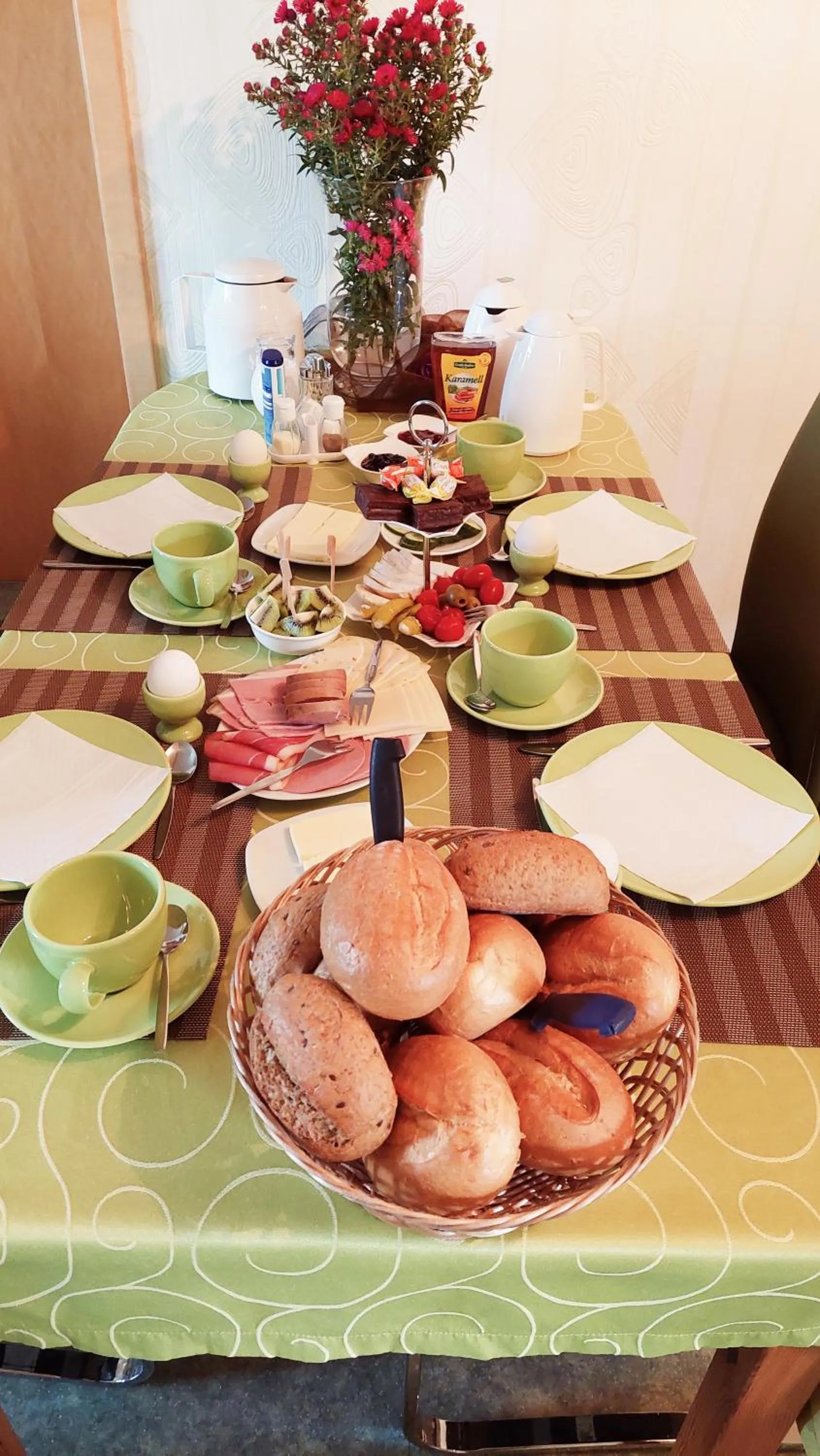 Breakfast in Pension Haus Germania