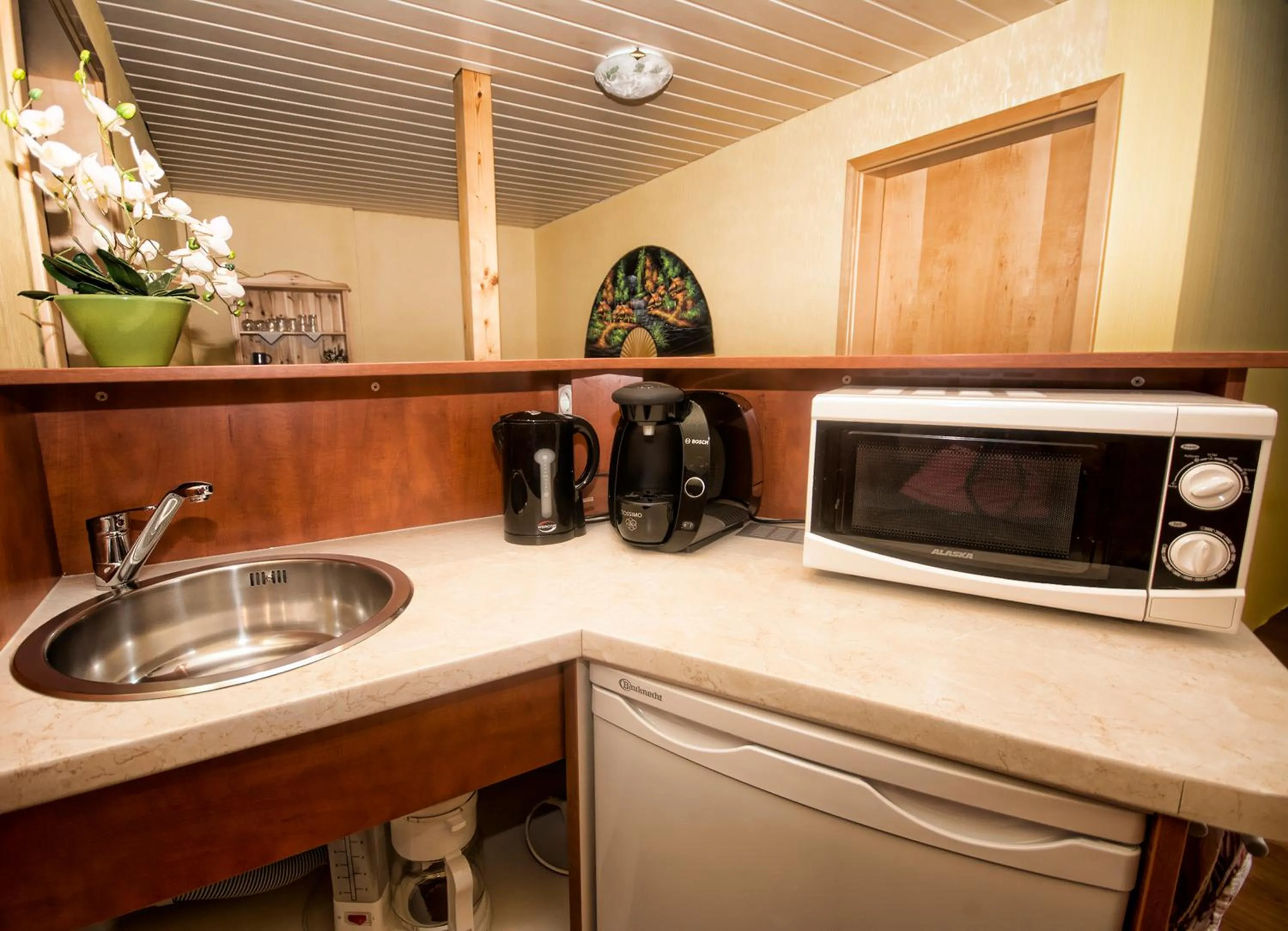 Coffee/tea facilities in Pension Haus Germania