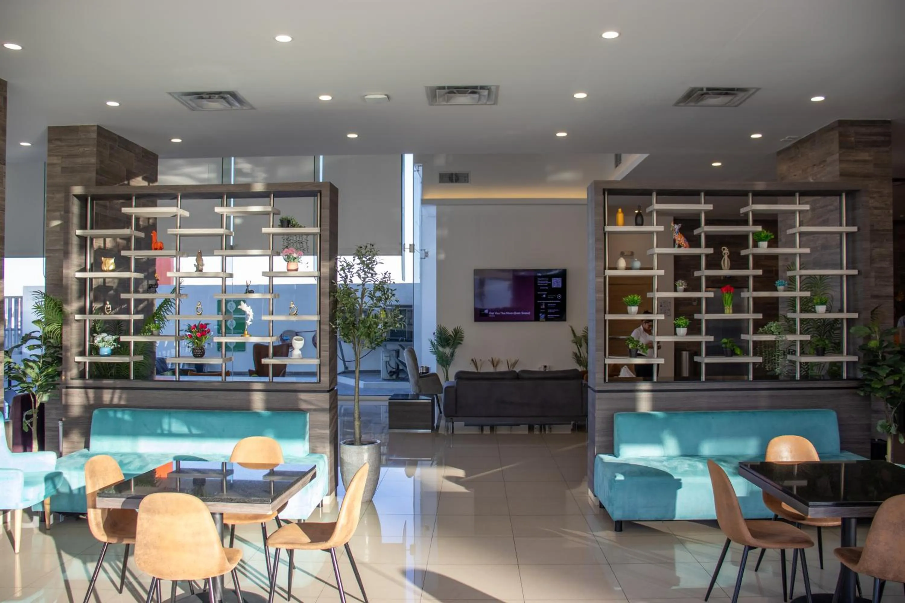 Lobby or reception in Hotel Kavia Monterrey