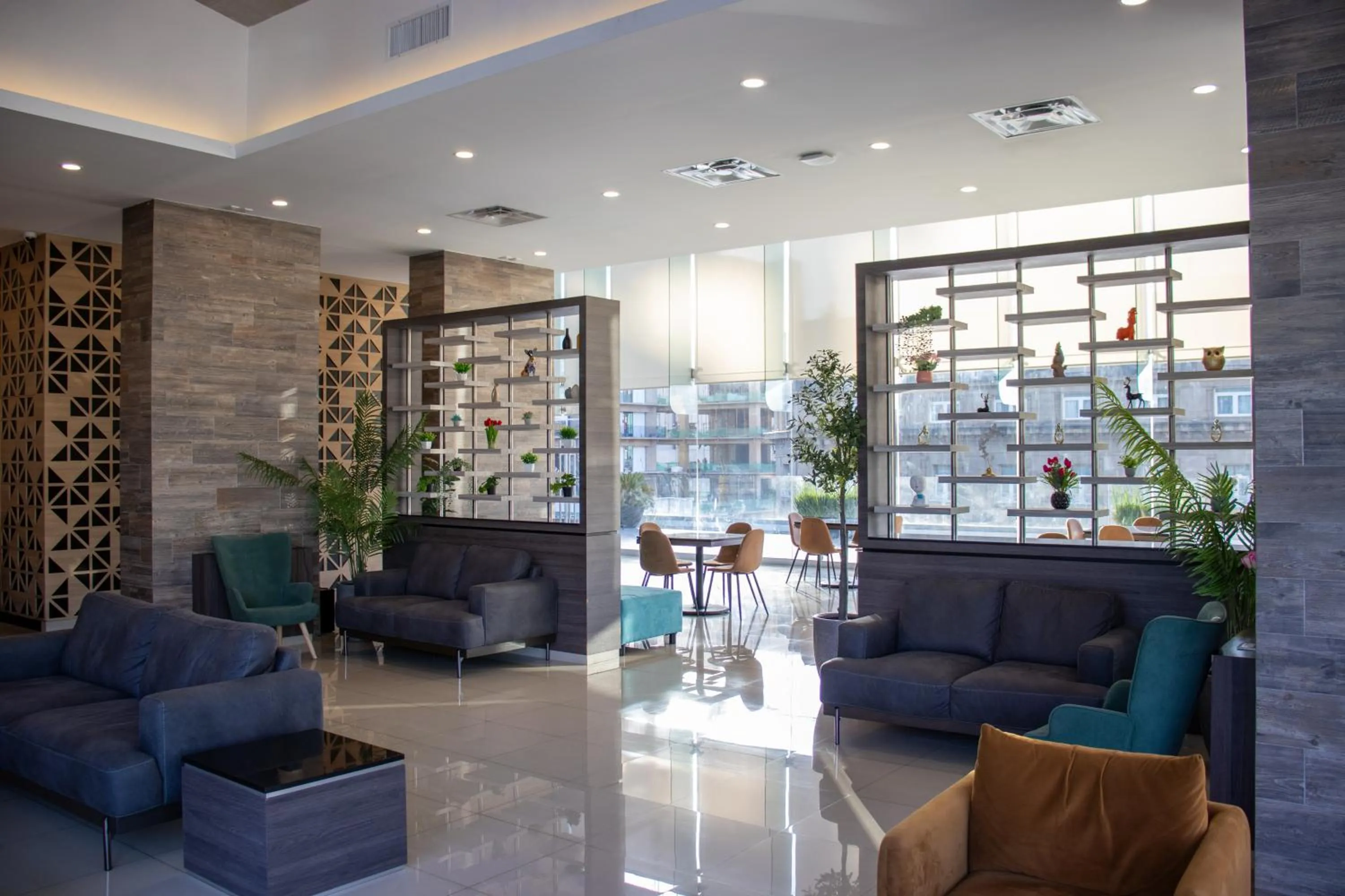 Lobby or reception in Hotel Kavia Monterrey