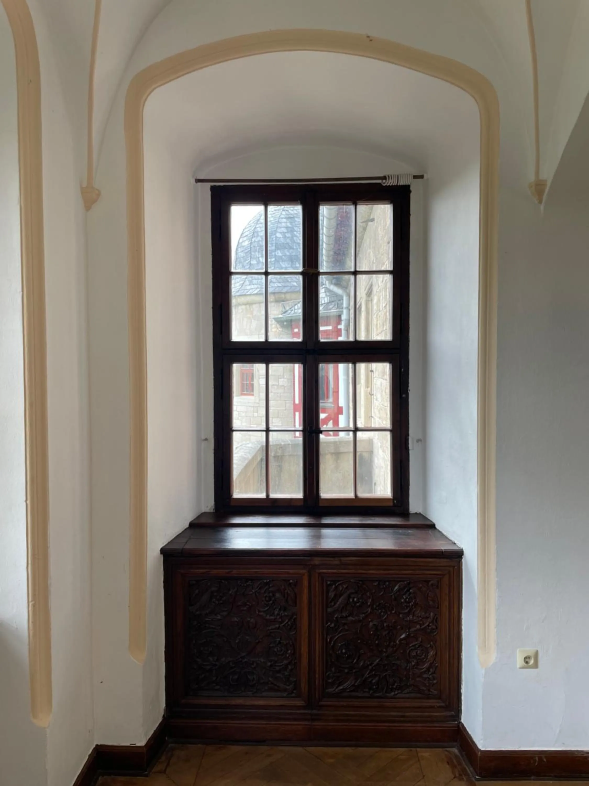 Decorative detail in Schloss Beichlingen