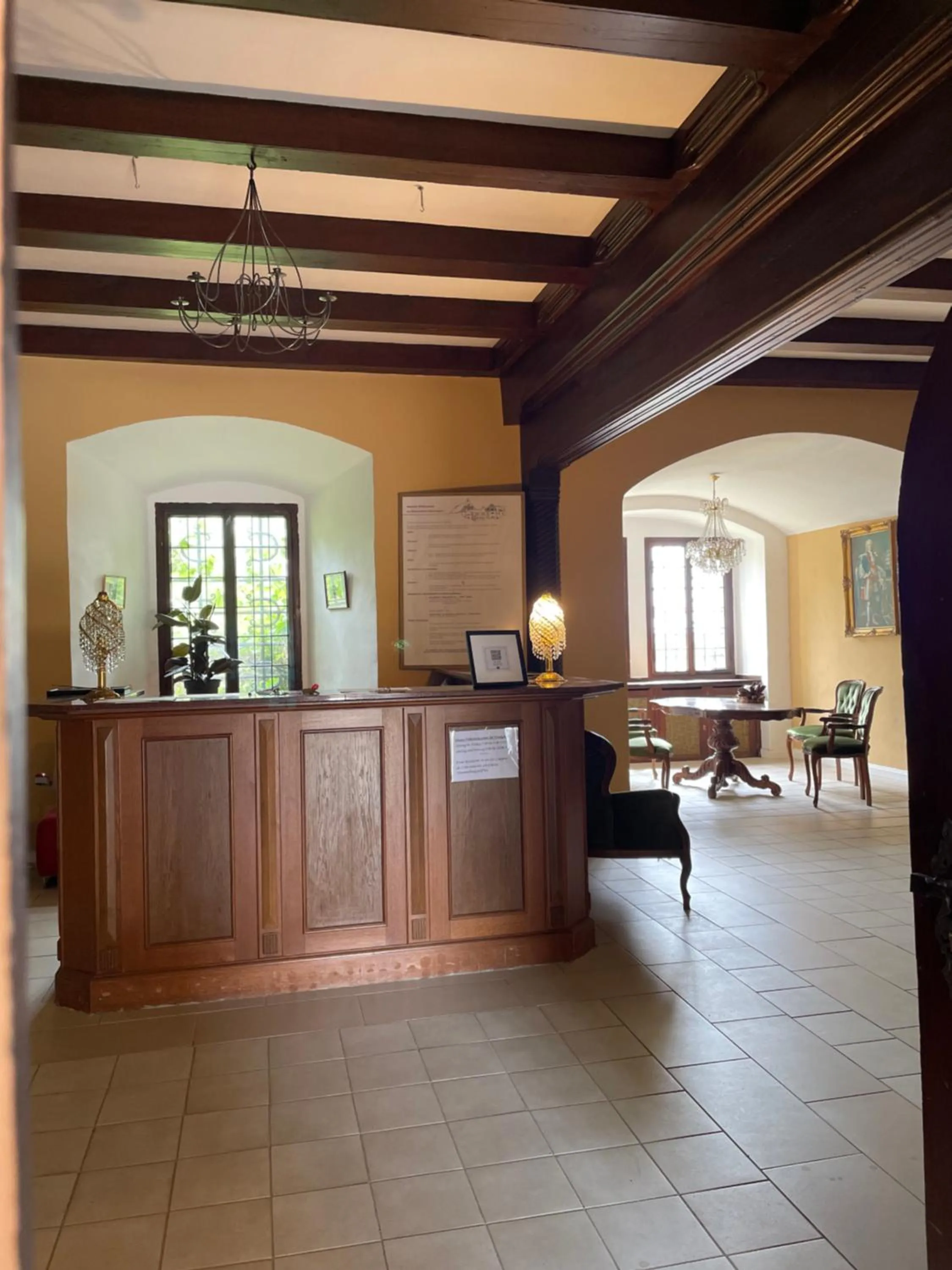Lobby or reception in Schloss Beichlingen