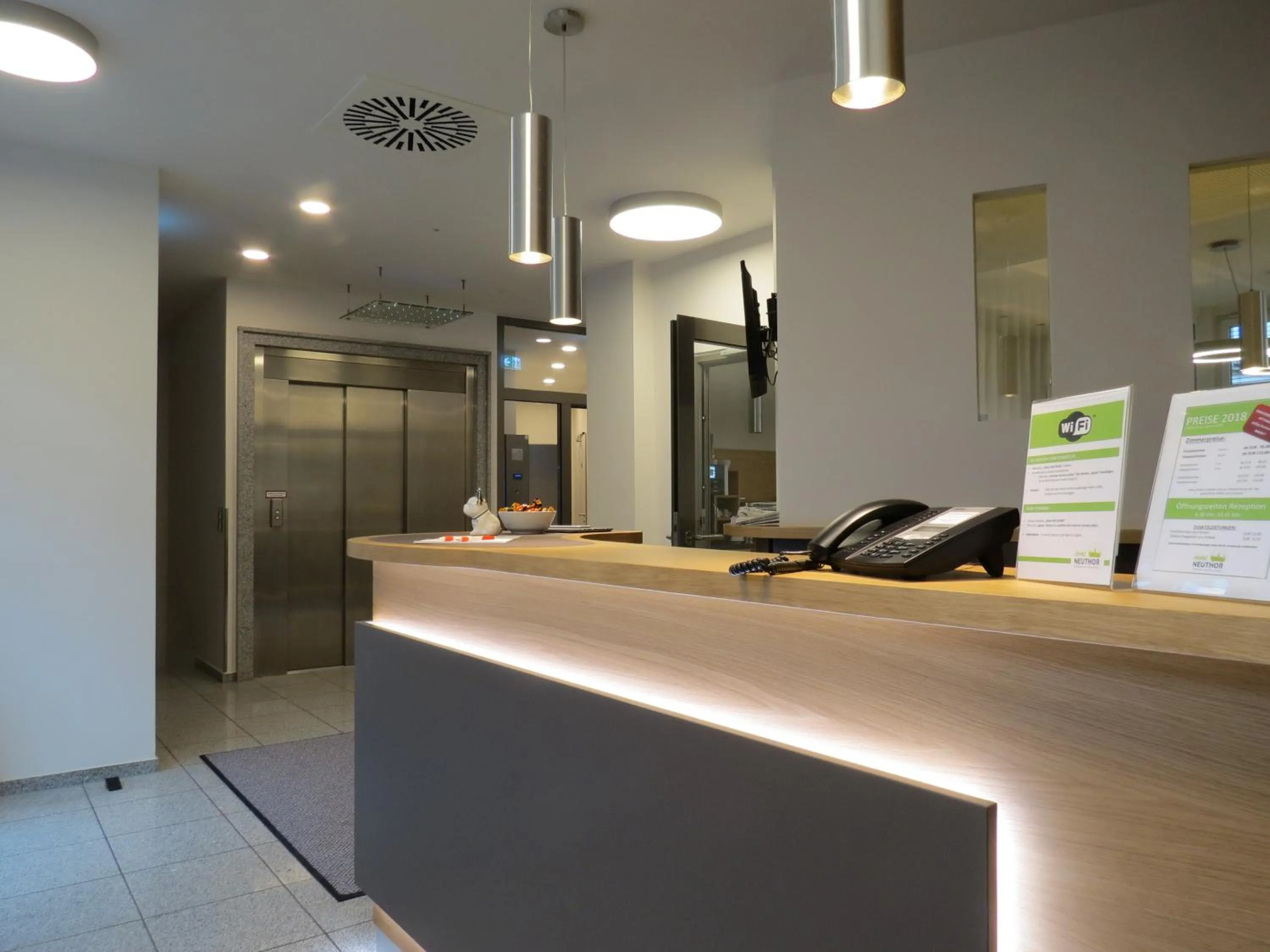 Lobby or reception in Hotel Neuthor