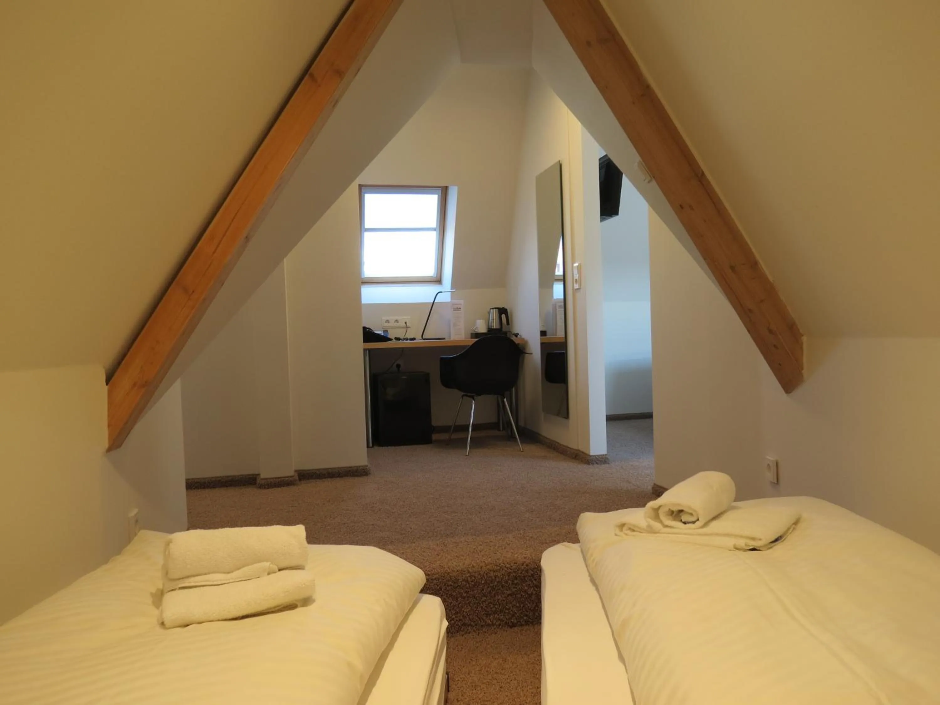 Bed in Hotel Neuthor