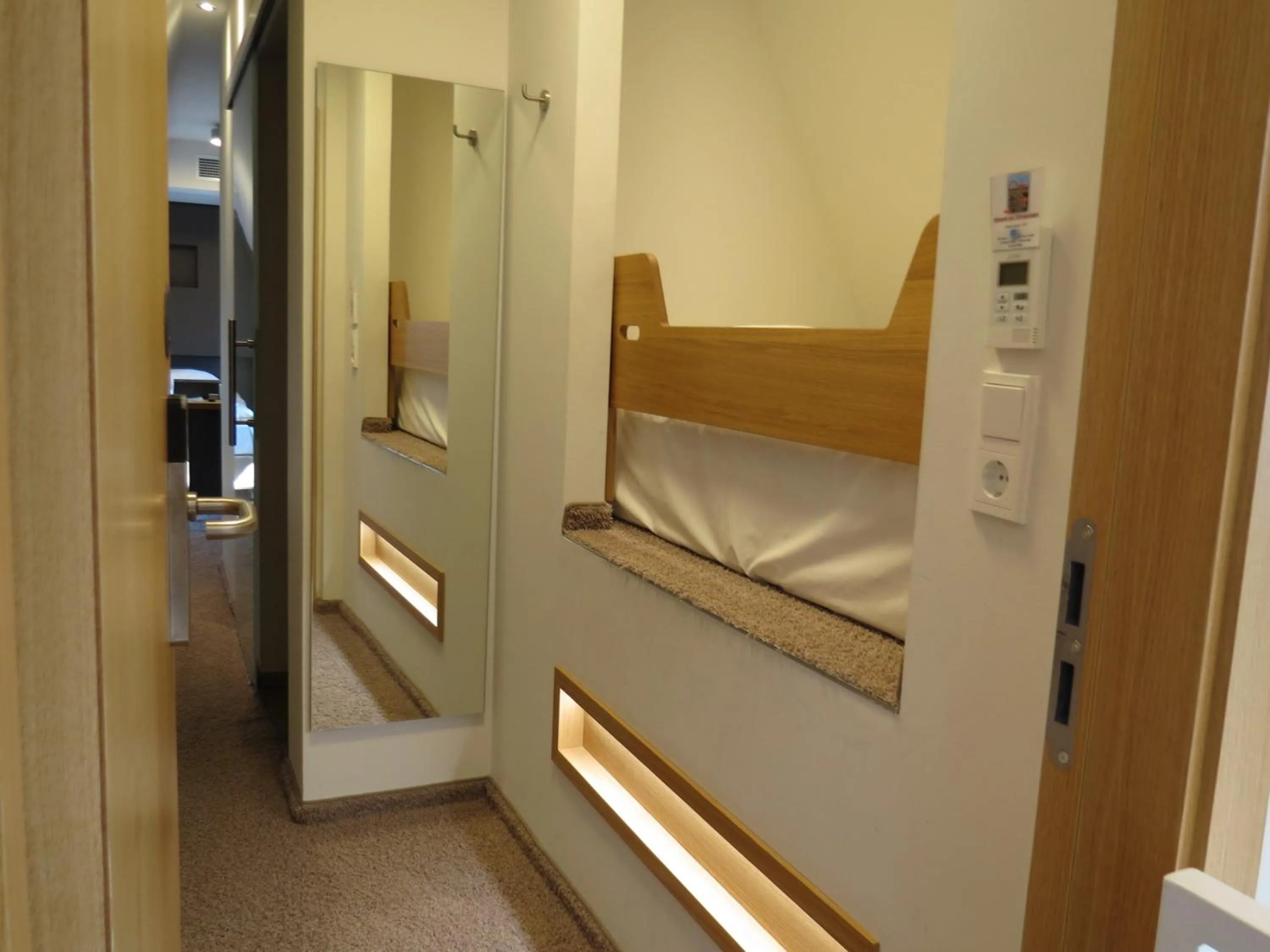 Bed in Hotel Neuthor